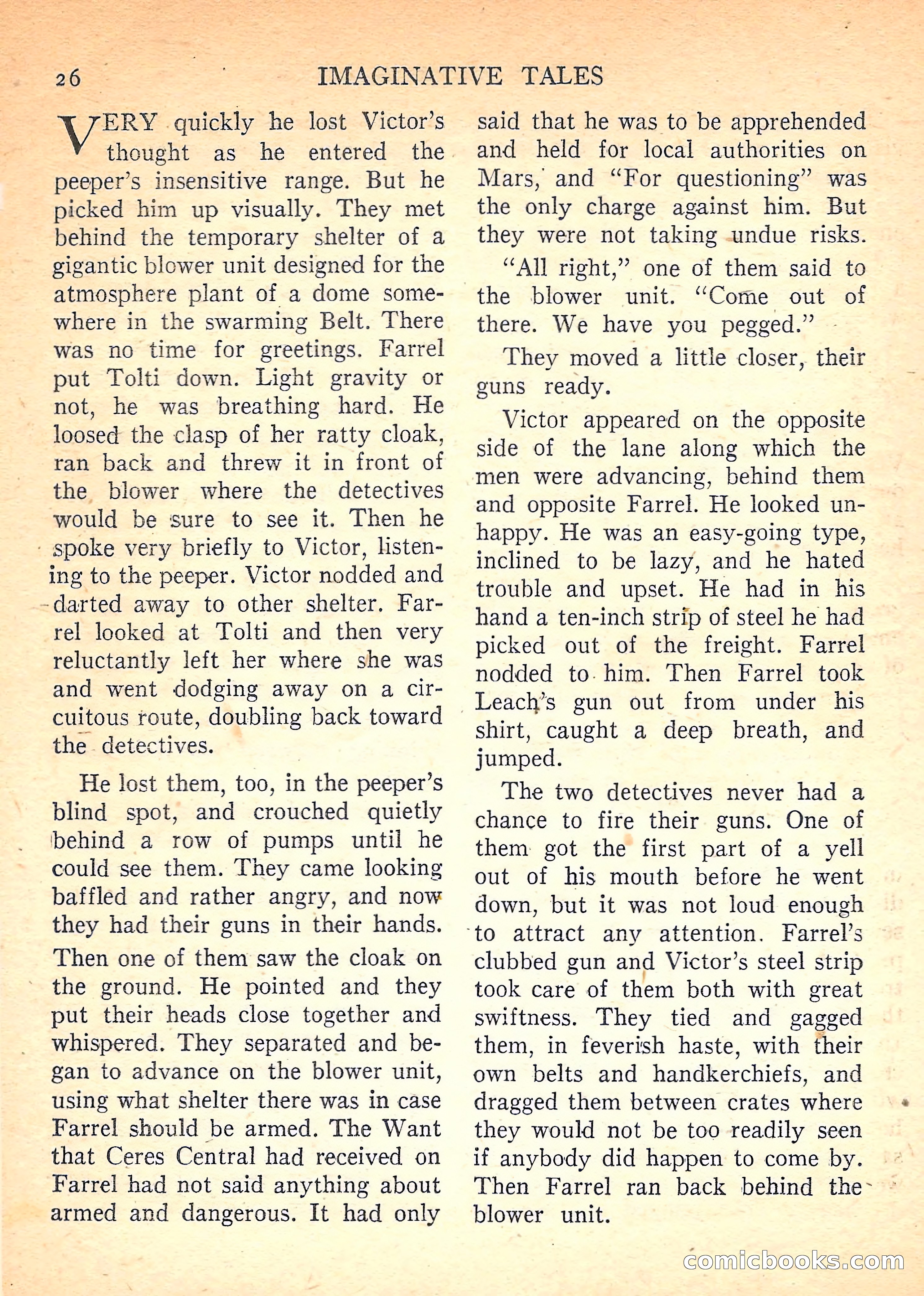 Imaginative Tales, November 1957 — page 26 of 132