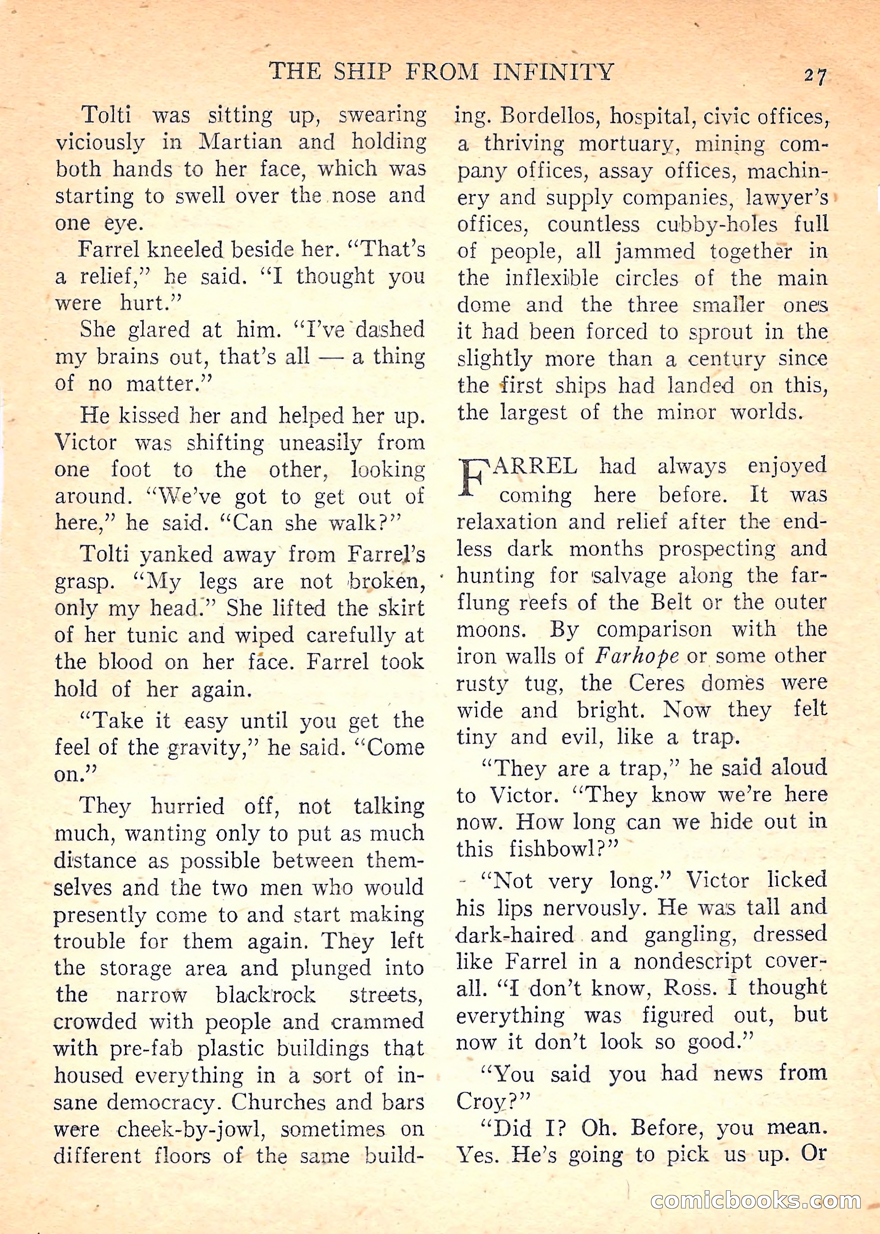 Imaginative Tales, November 1957 — page 27 of 132
