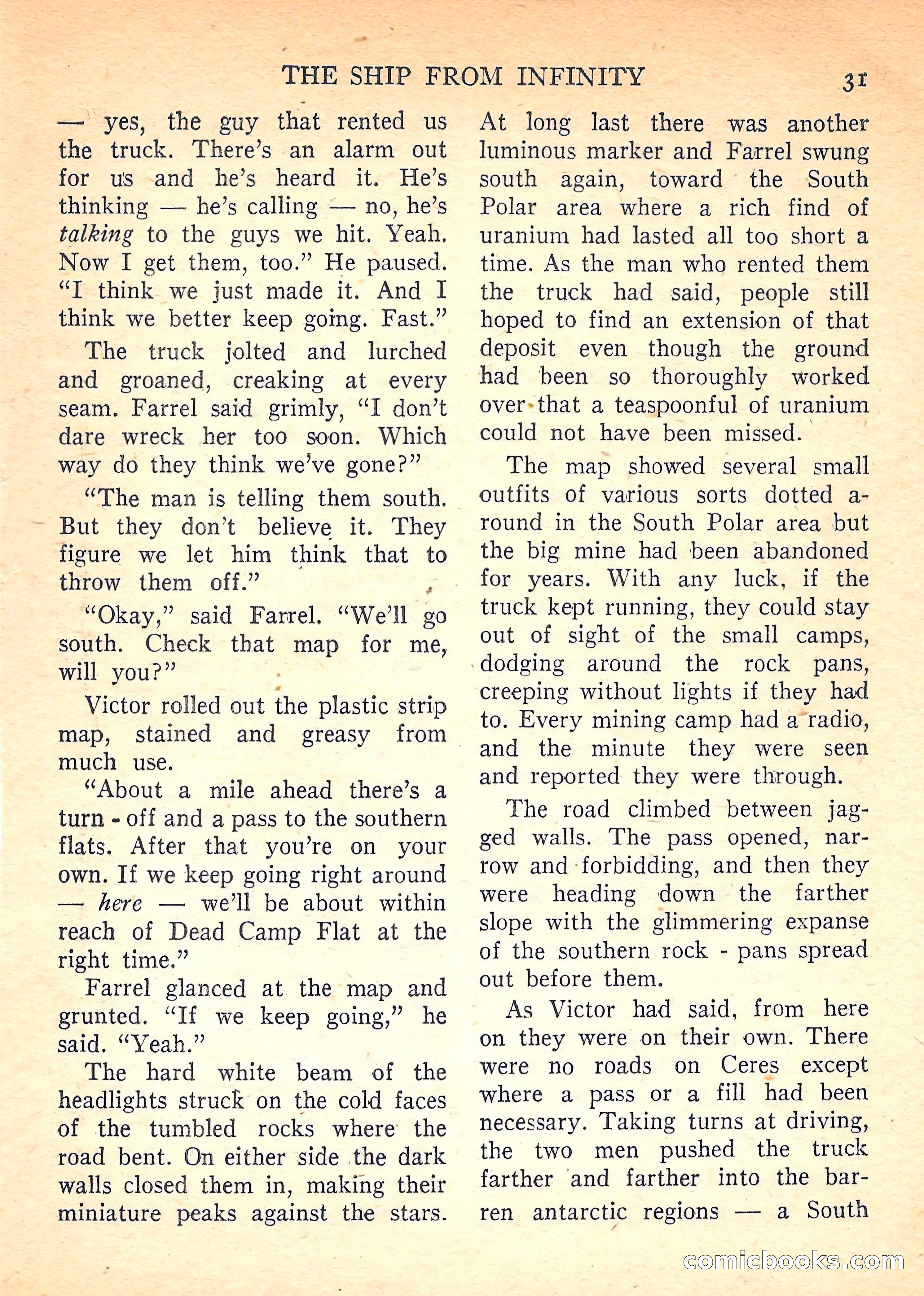 Imaginative Tales, November 1957 — page 31 of 132