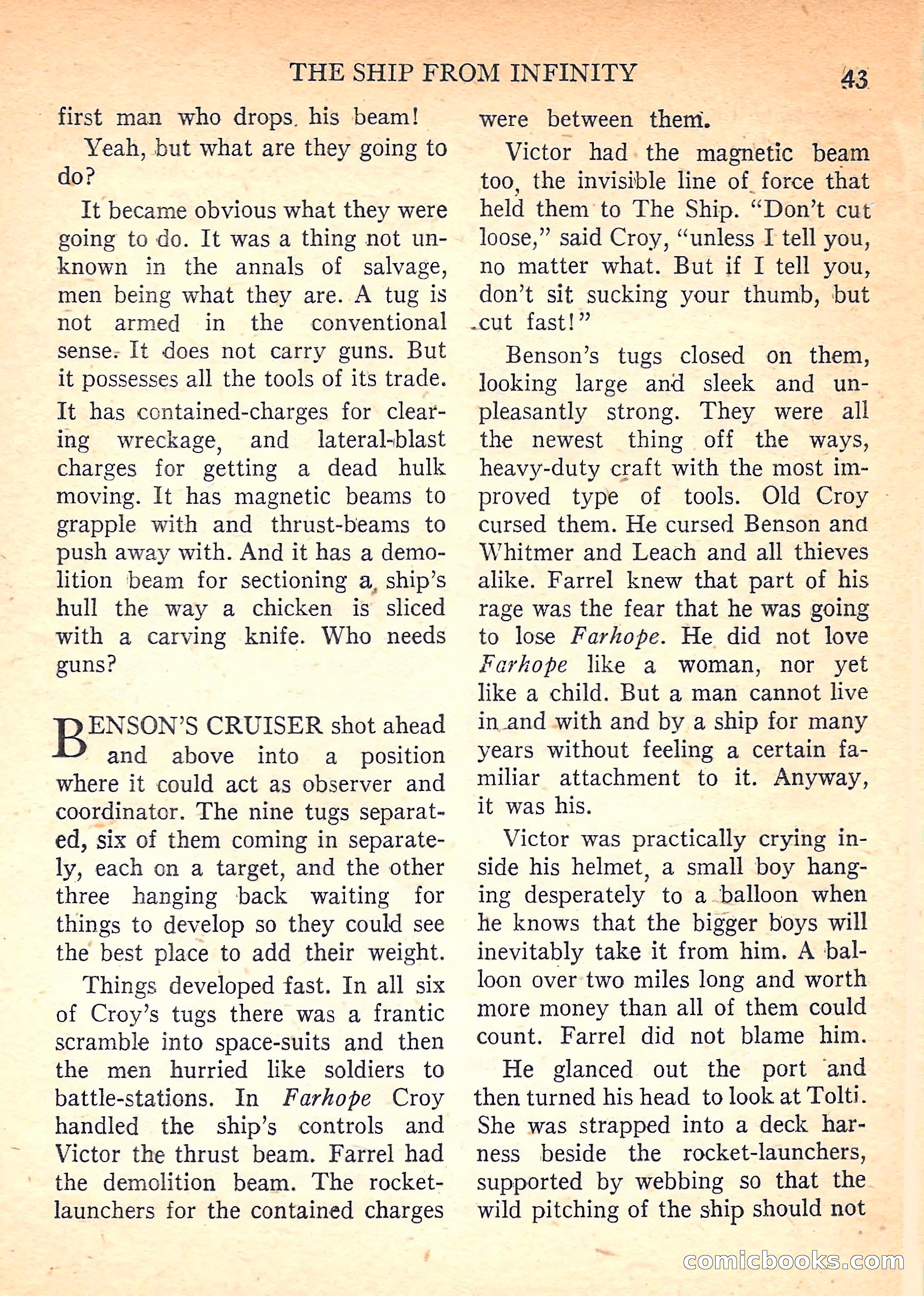 Imaginative Tales, November 1957 — page 43 of 132