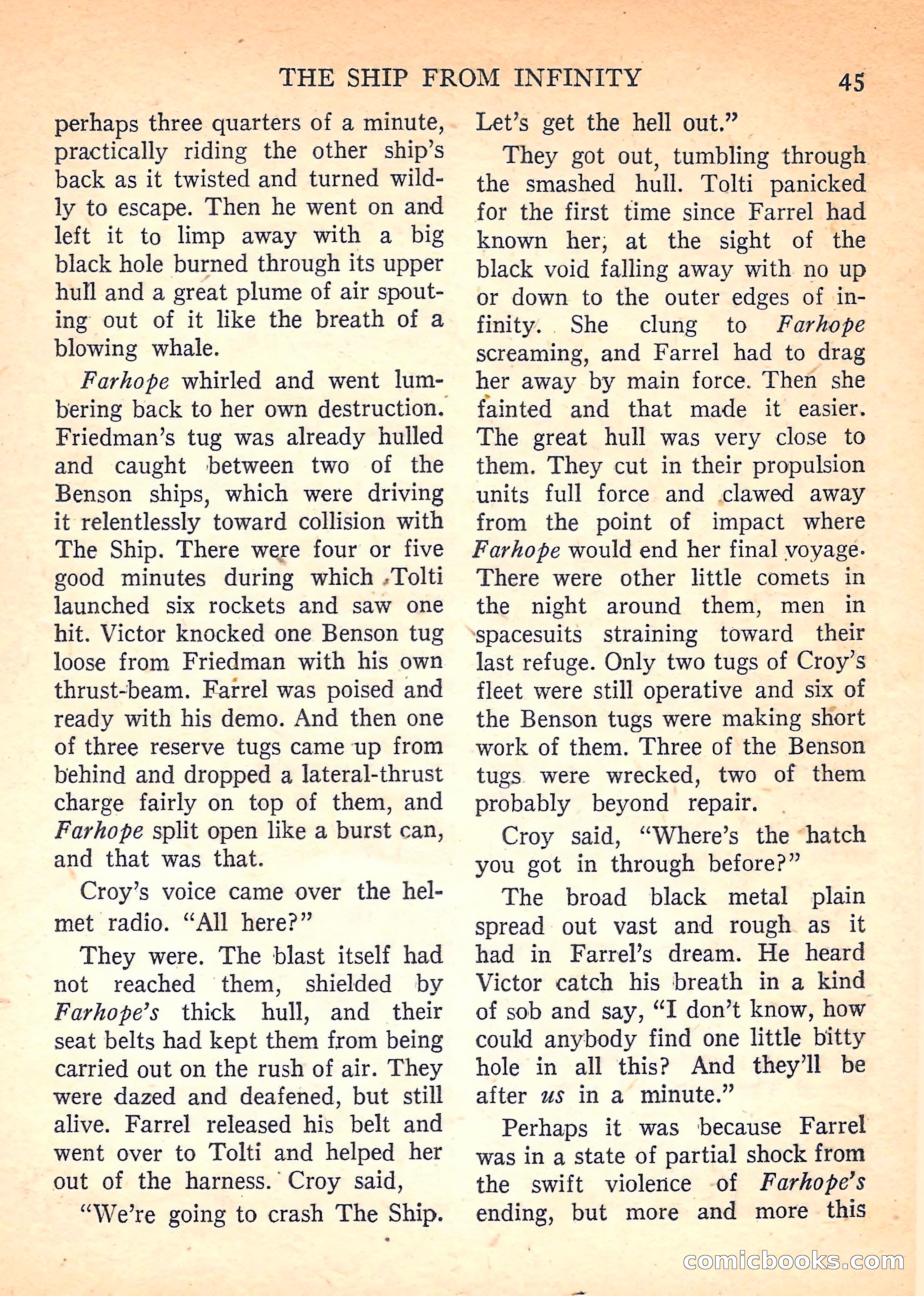 Imaginative Tales, November 1957 — page 45 of 132