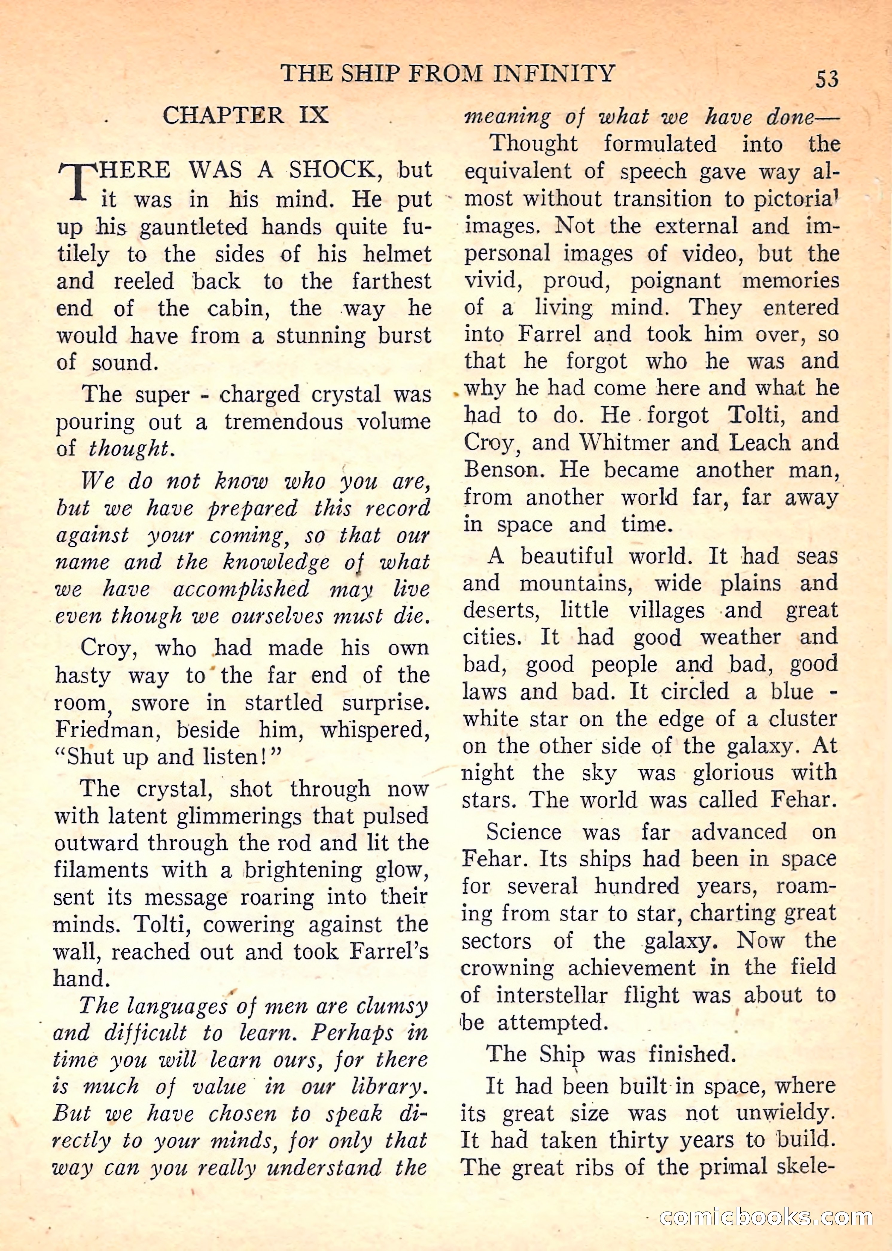Imaginative Tales, November 1957 — page 53 of 132