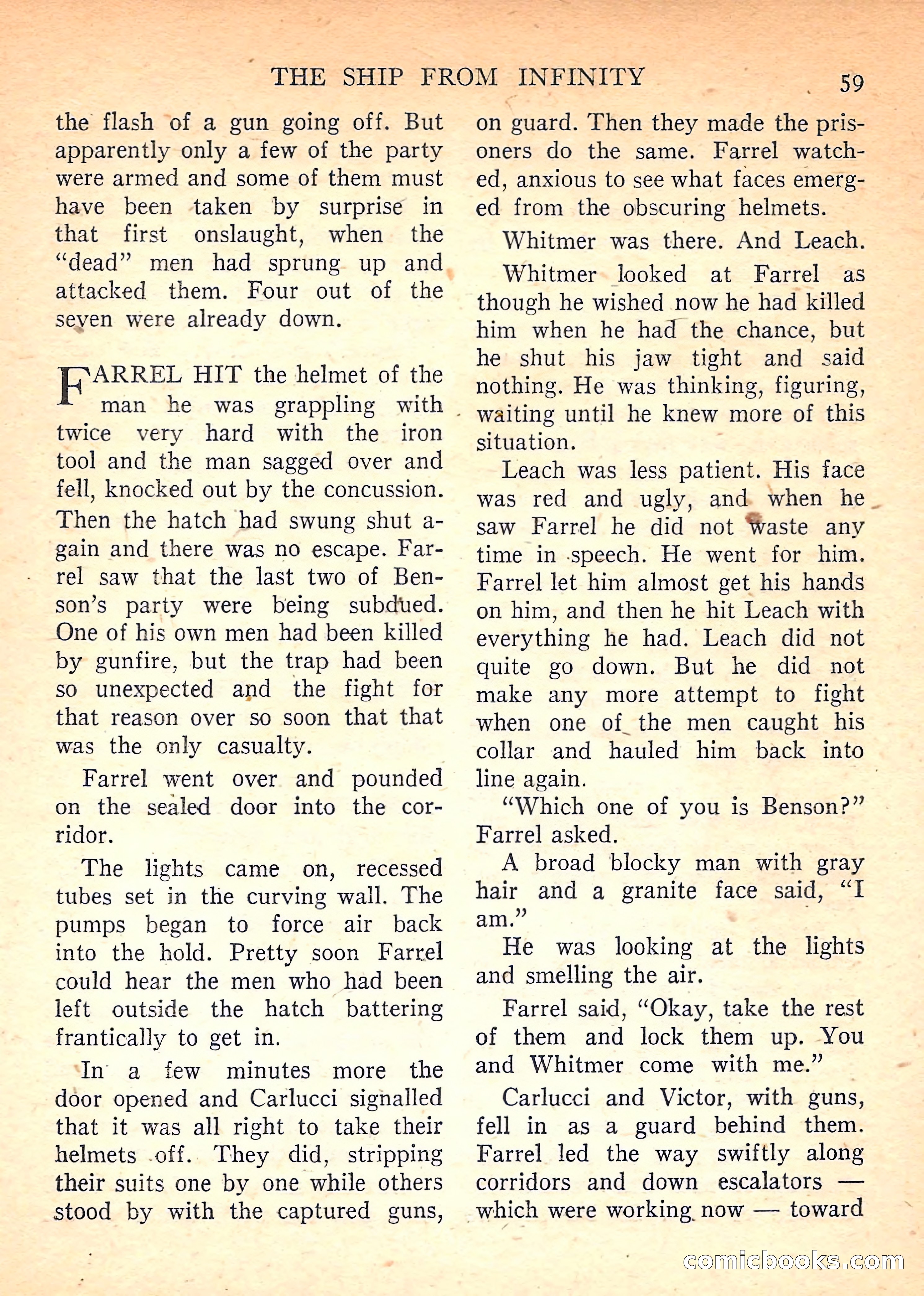 Imaginative Tales, November 1957 — page 59 of 132