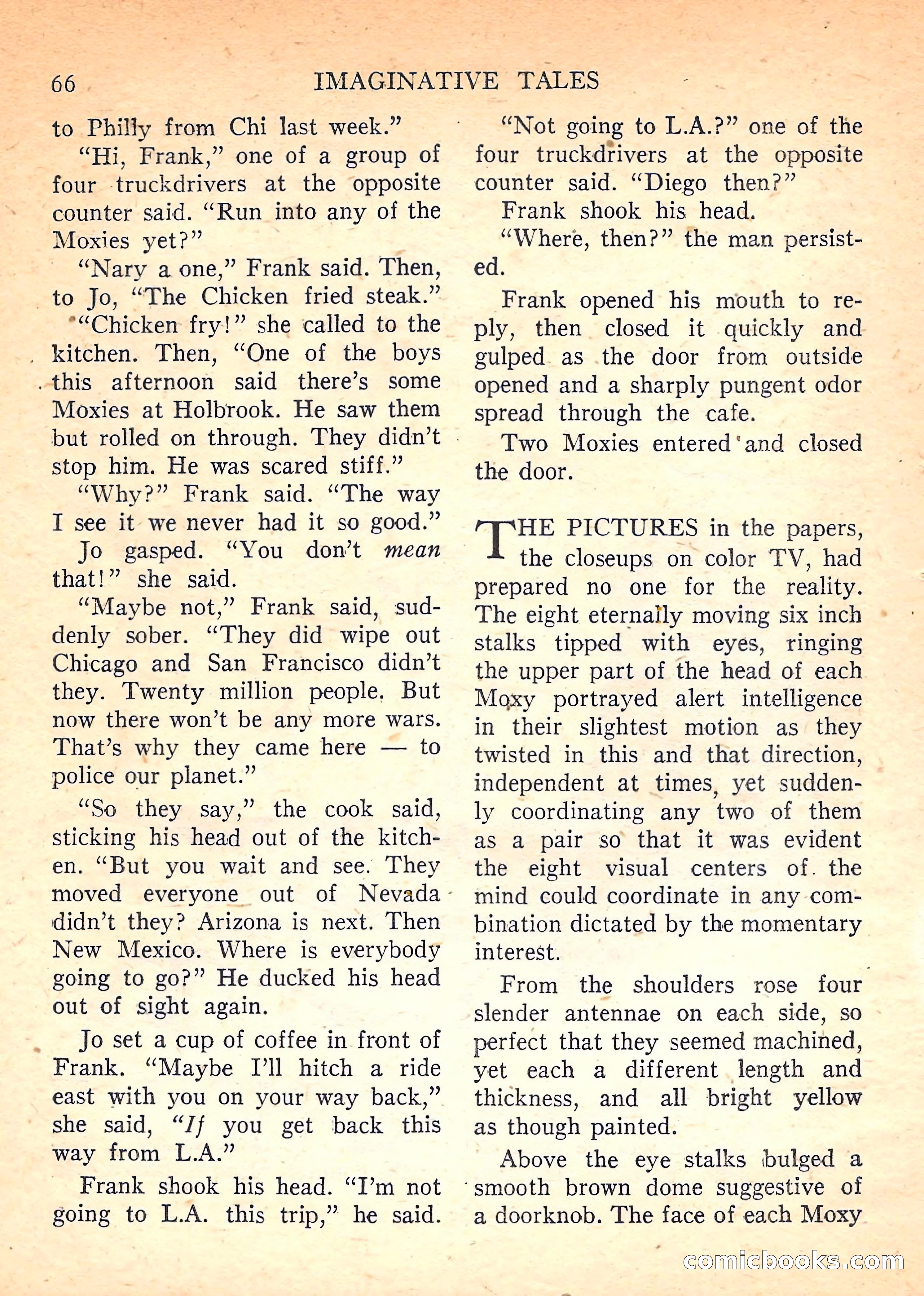 Imaginative Tales, November 1957 — page 66 of 132