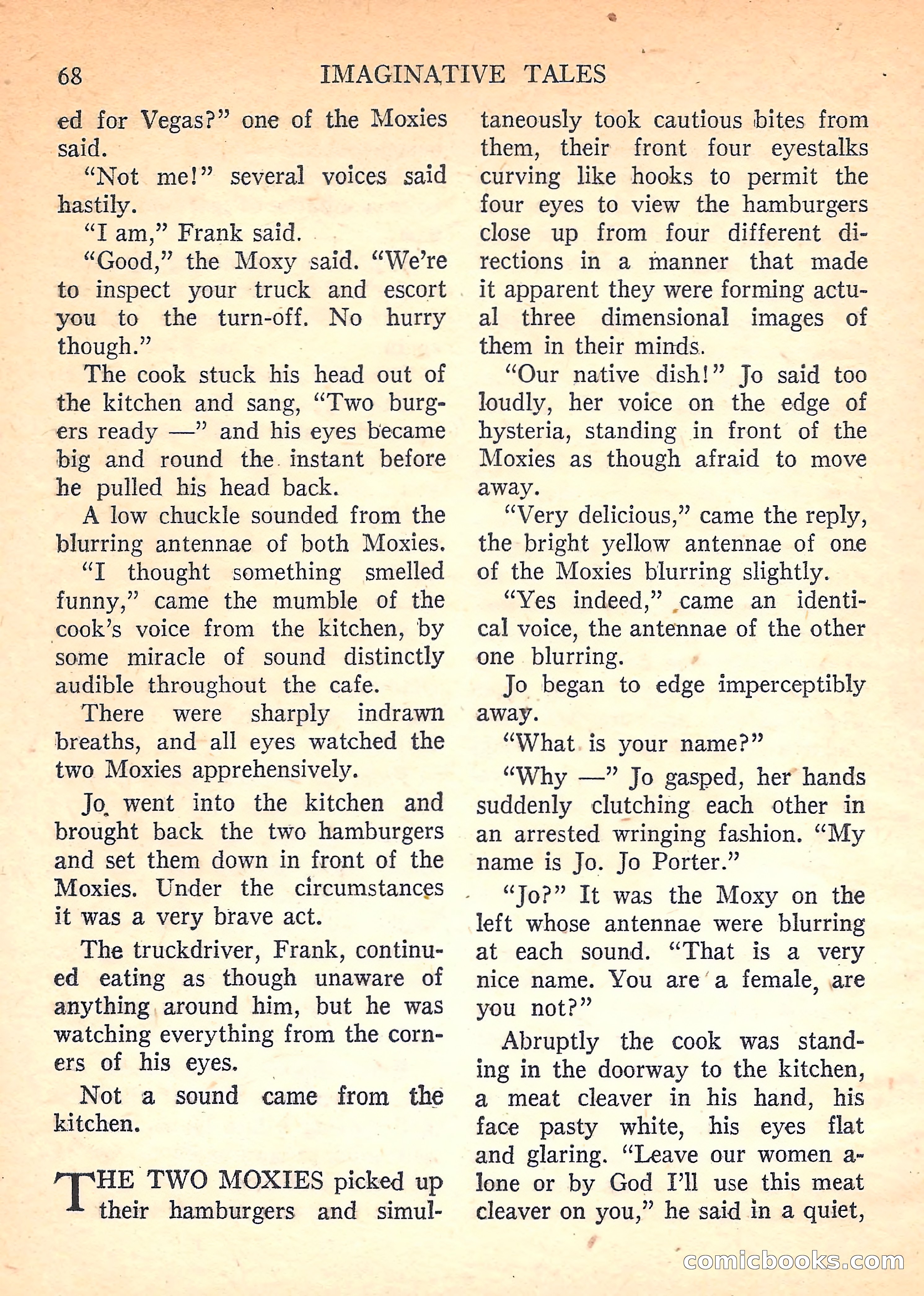 Imaginative Tales, November 1957 — page 68 of 132