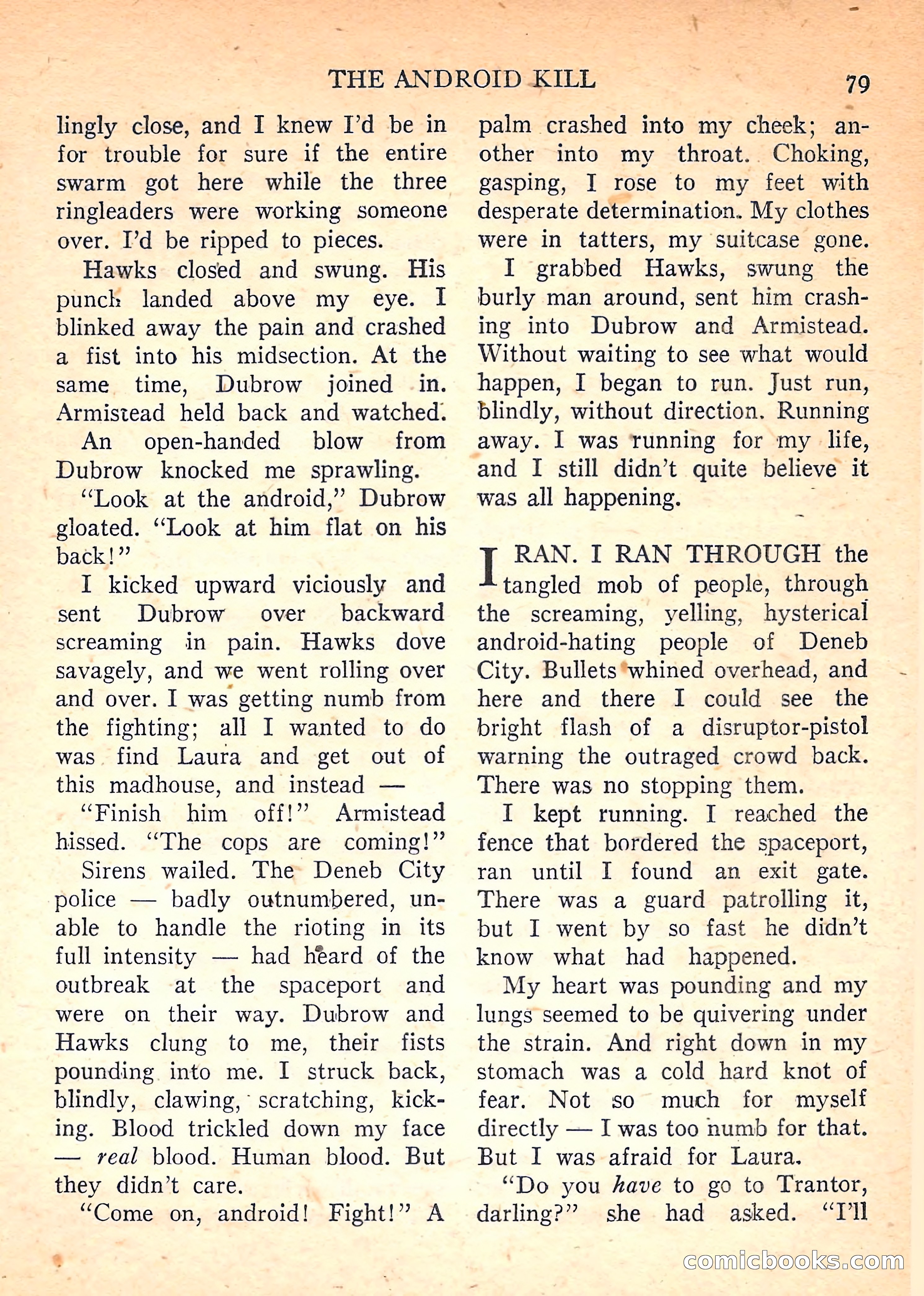 Imaginative Tales, November 1957 — page 79 of 132