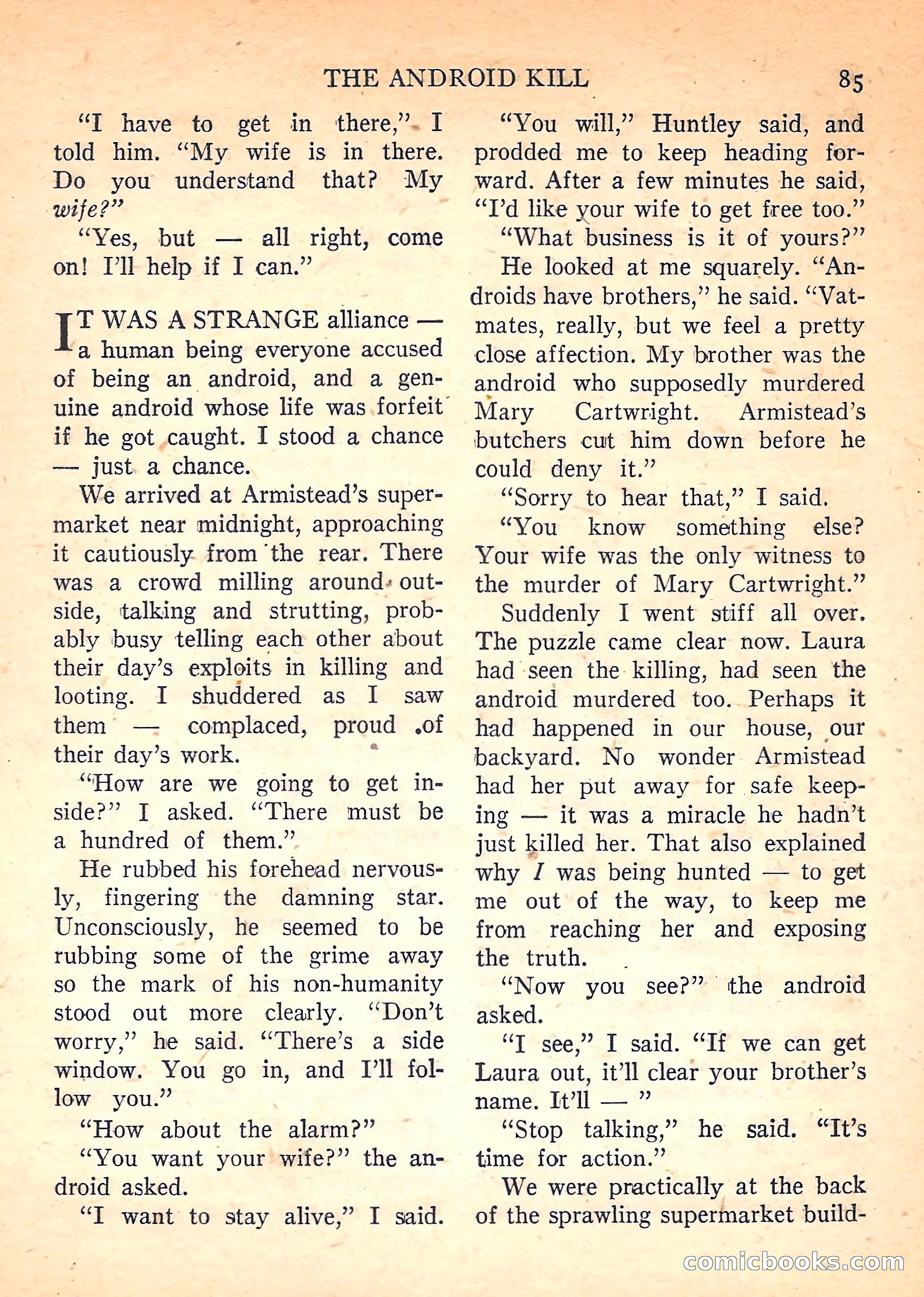 Imaginative Tales, November 1957 — page 85 of 132