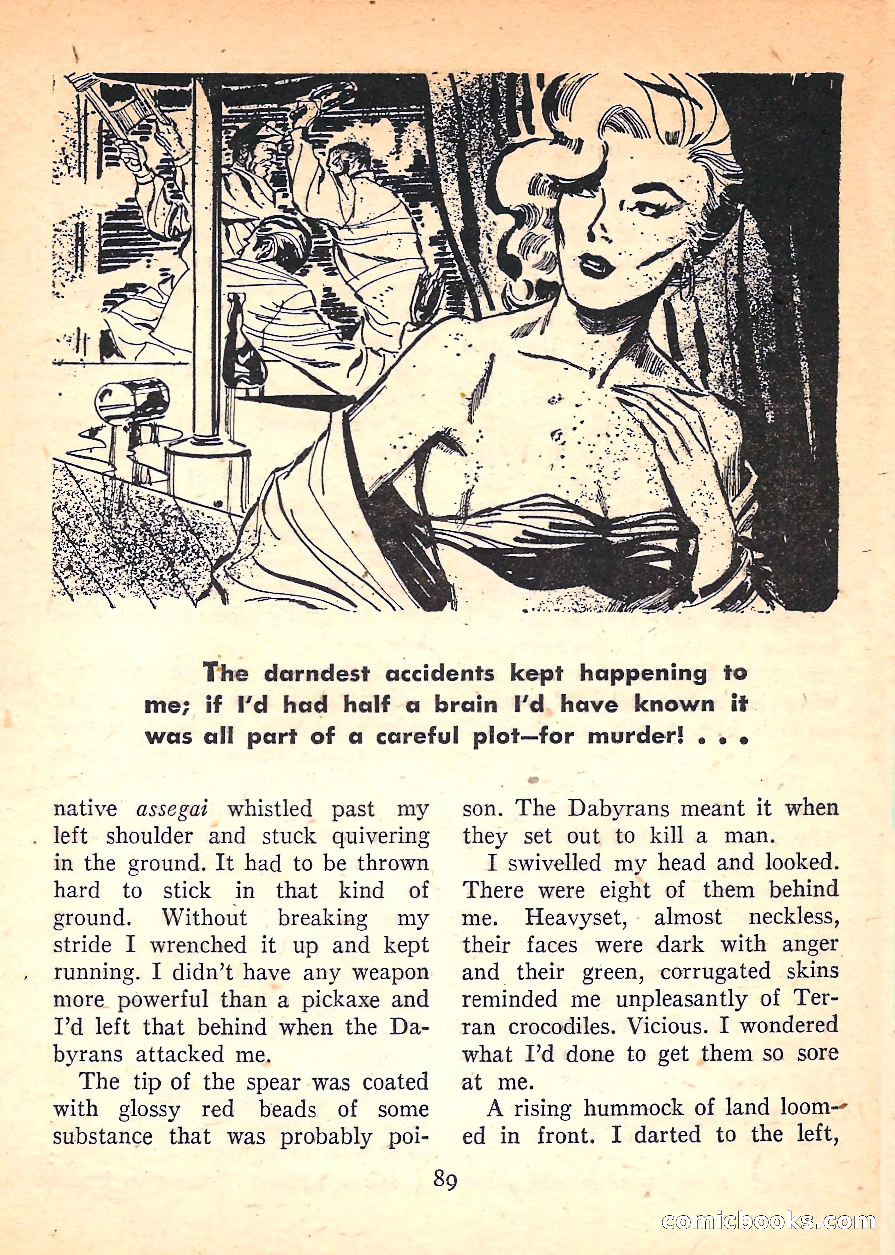 Imaginative Tales, November 1957 — page 89 of 132
