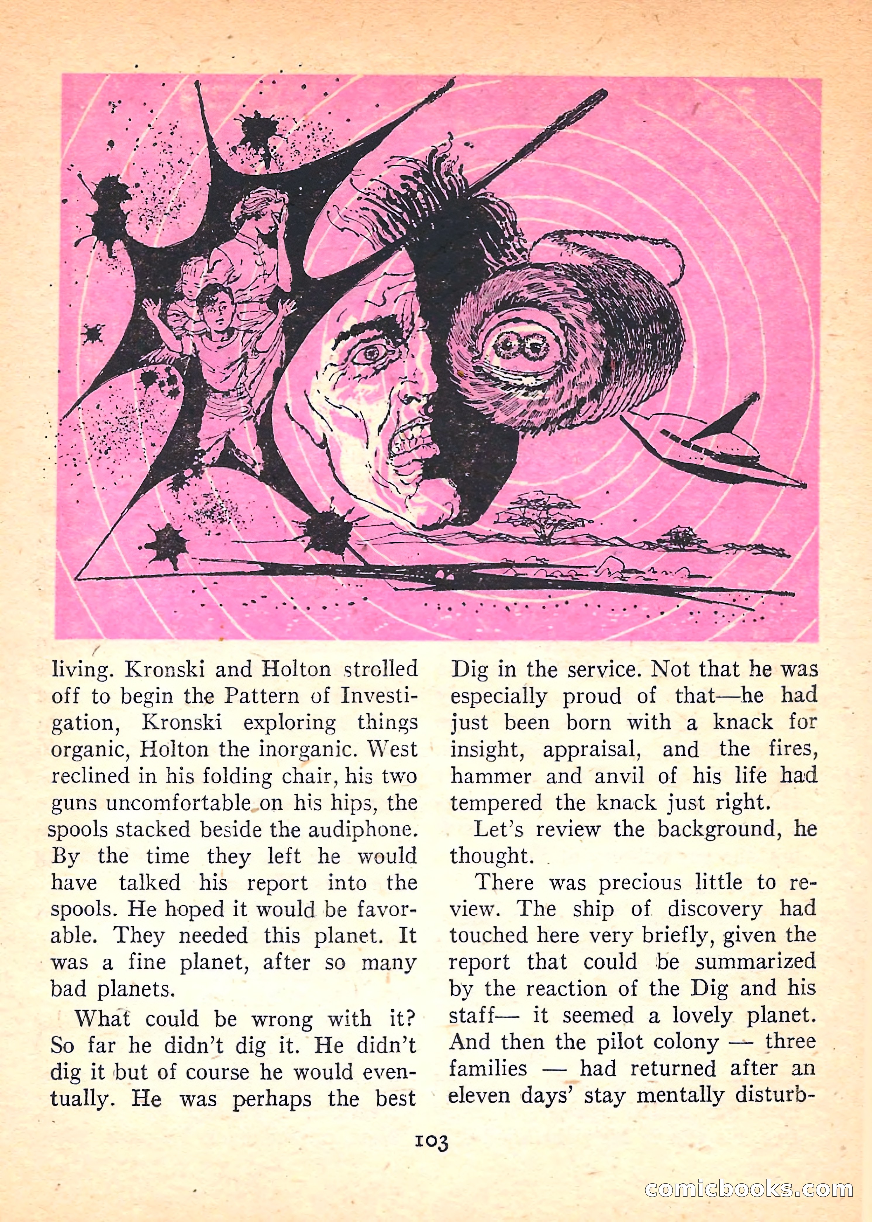 Imaginative Tales, November 1957 — page 103 of 132
