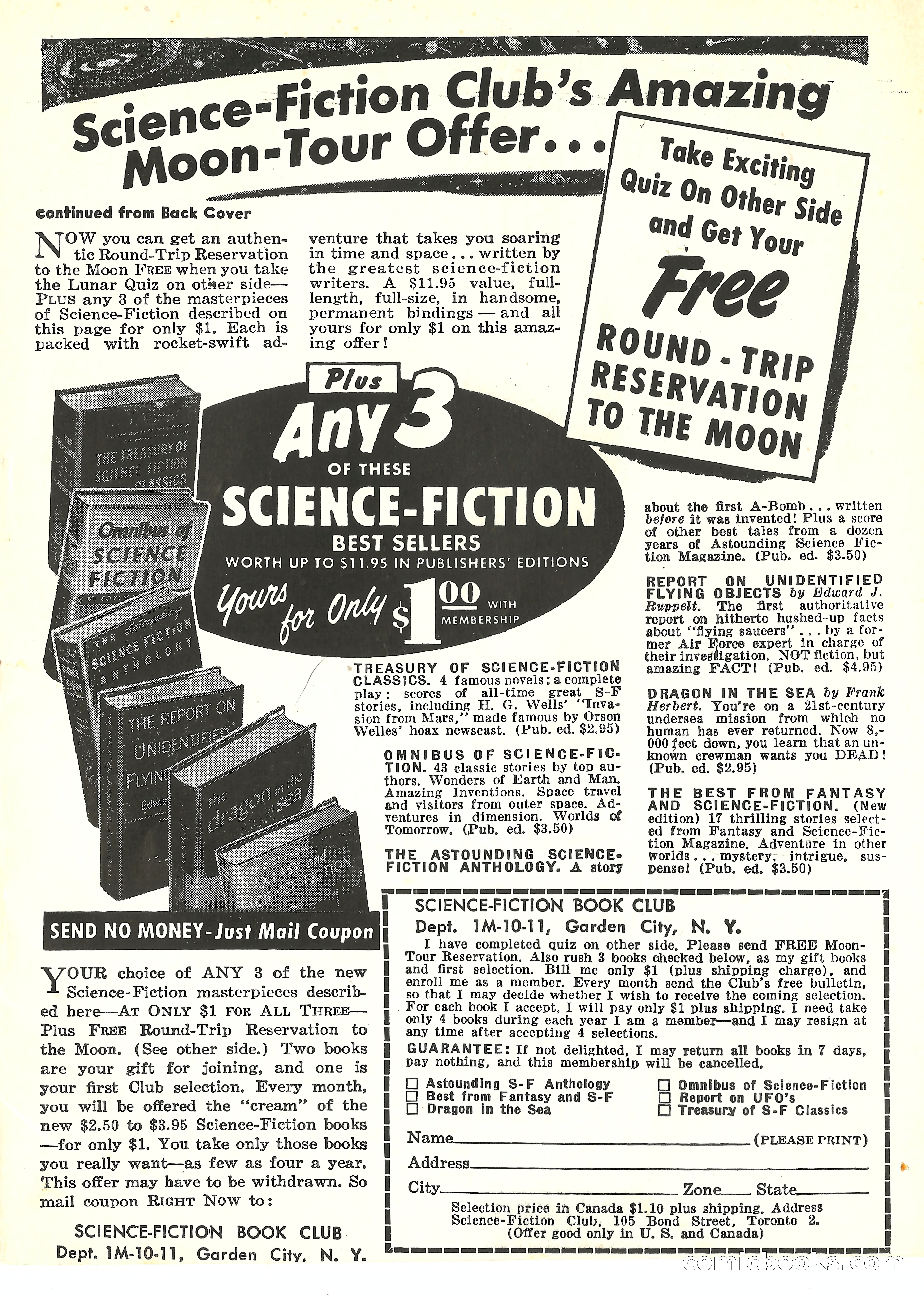 Imaginative Tales, November 1957 — page 131 of 132