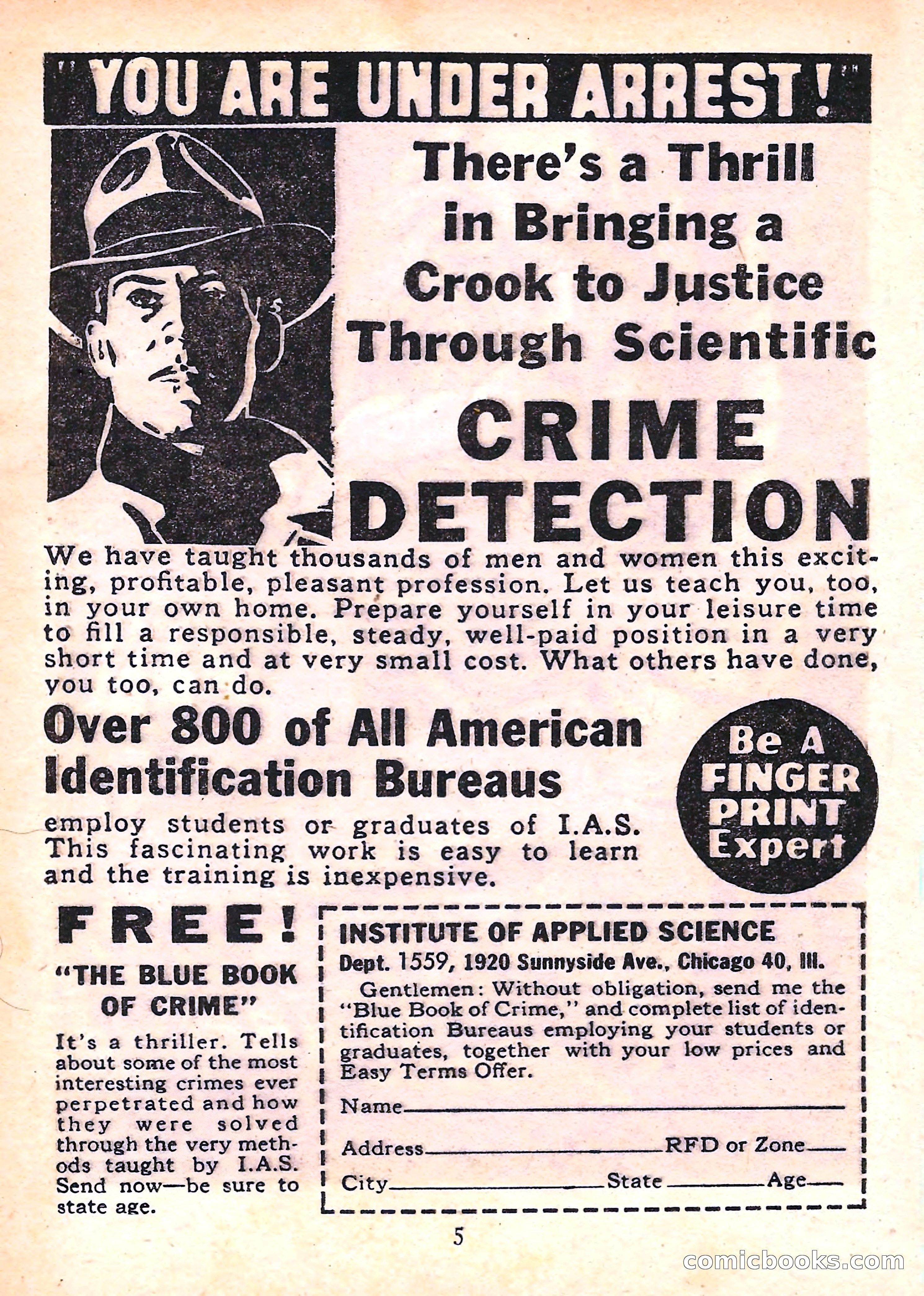 Imaginative Tales, January 1958 — page 5 of 134