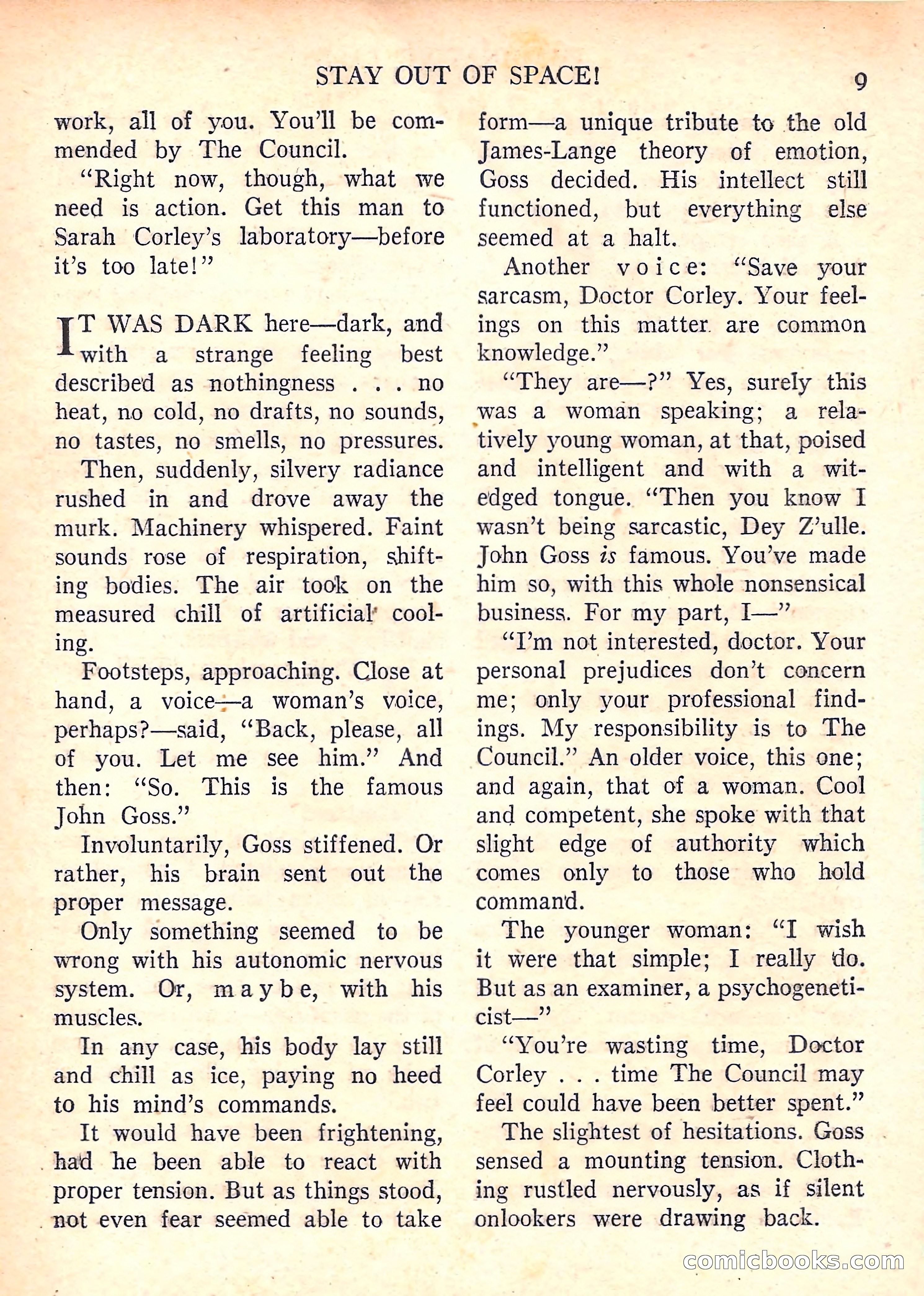 Imaginative Tales, January 1958 — page 9 of 134