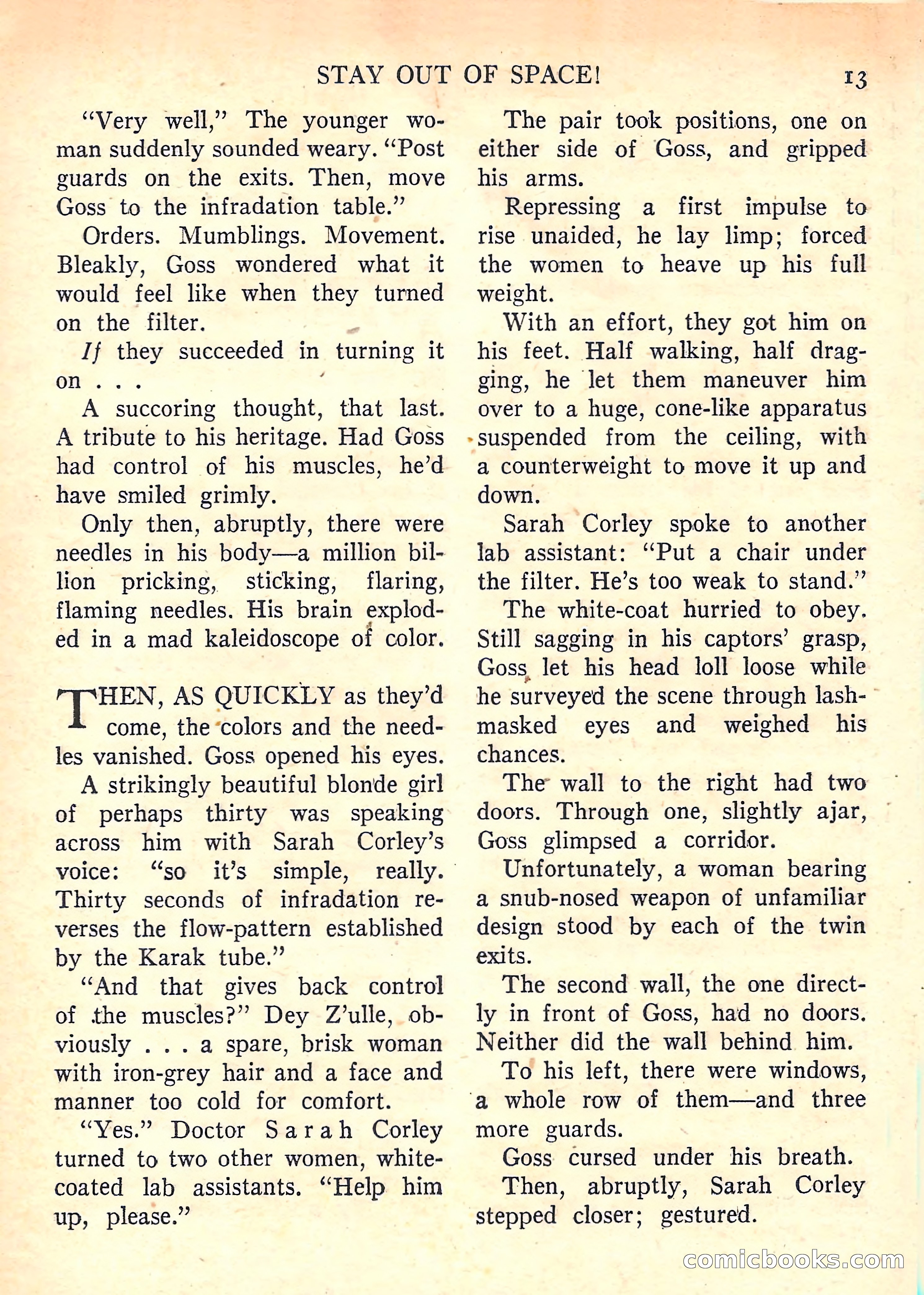 Imaginative Tales, January 1958 — page 13 of 134