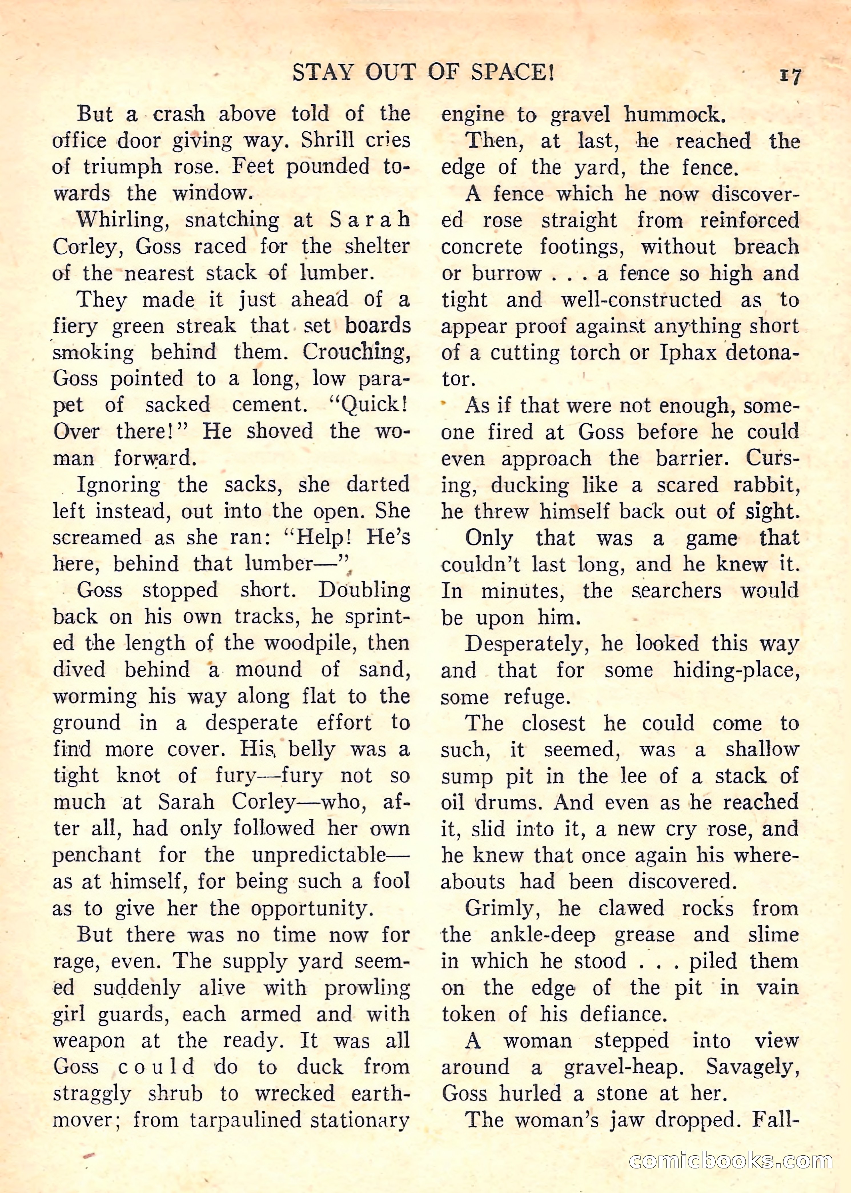 Imaginative Tales, January 1958 — page 17 of 134