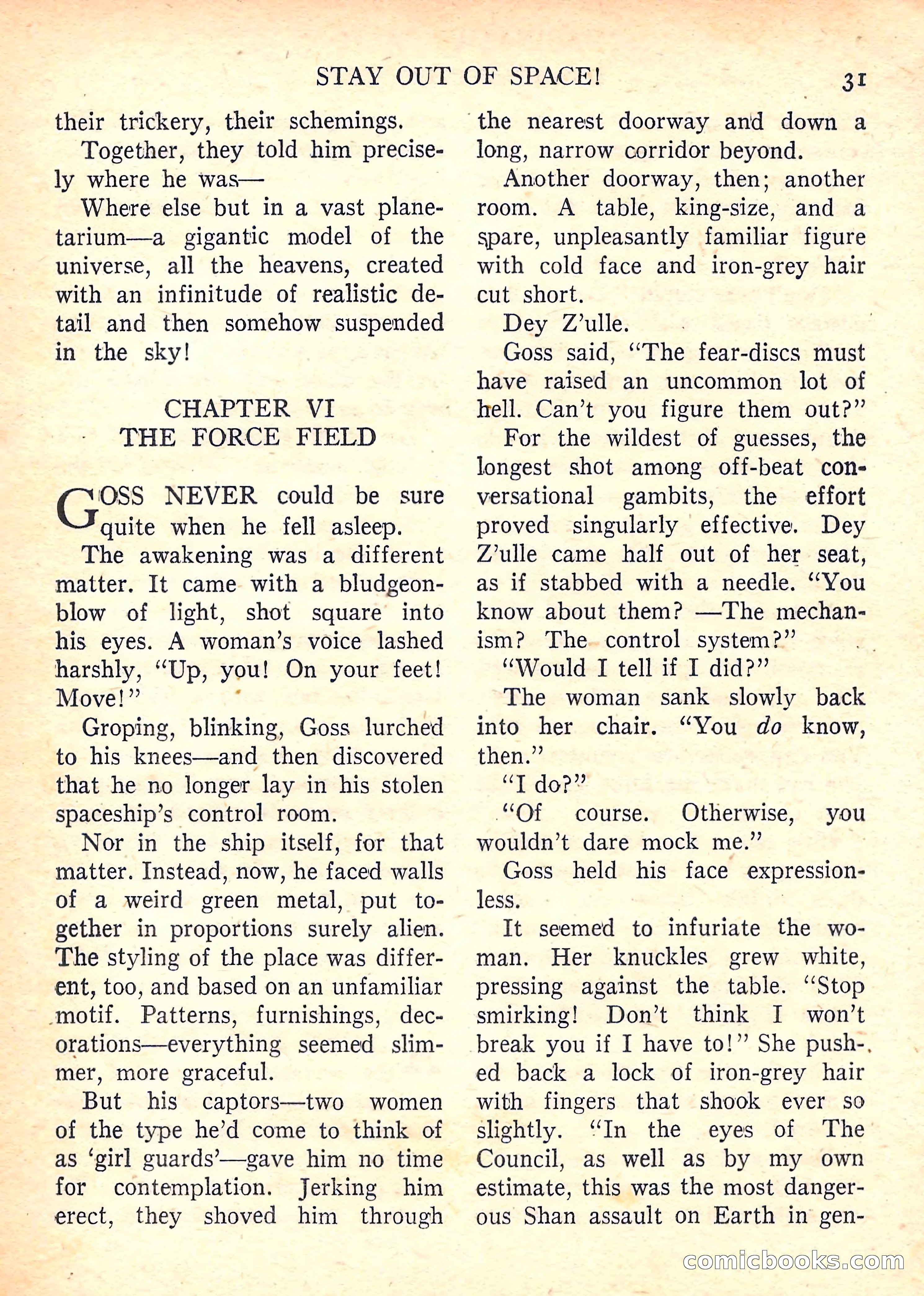 Imaginative Tales, January 1958 — page 31 of 134