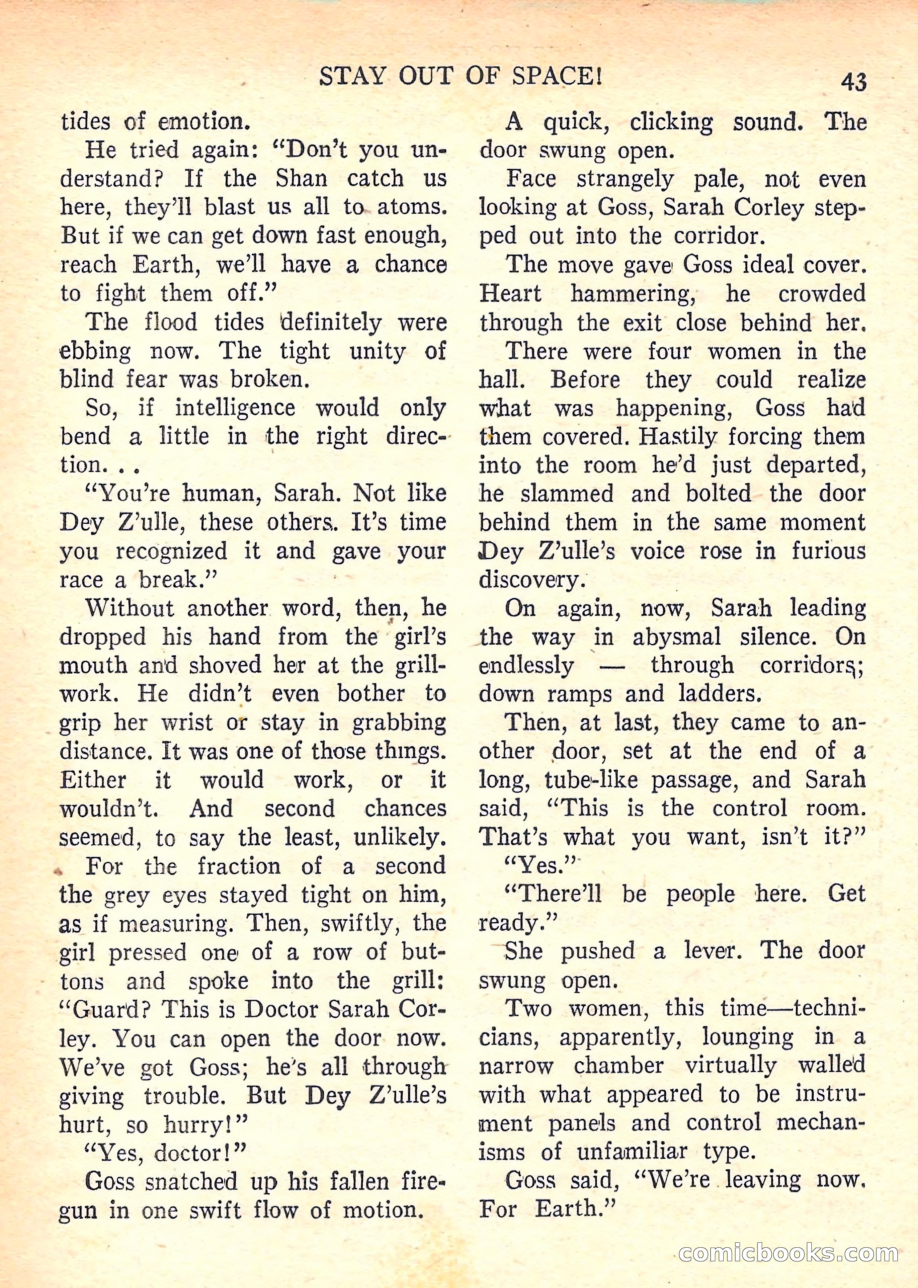 Imaginative Tales, January 1958 — page 43 of 134