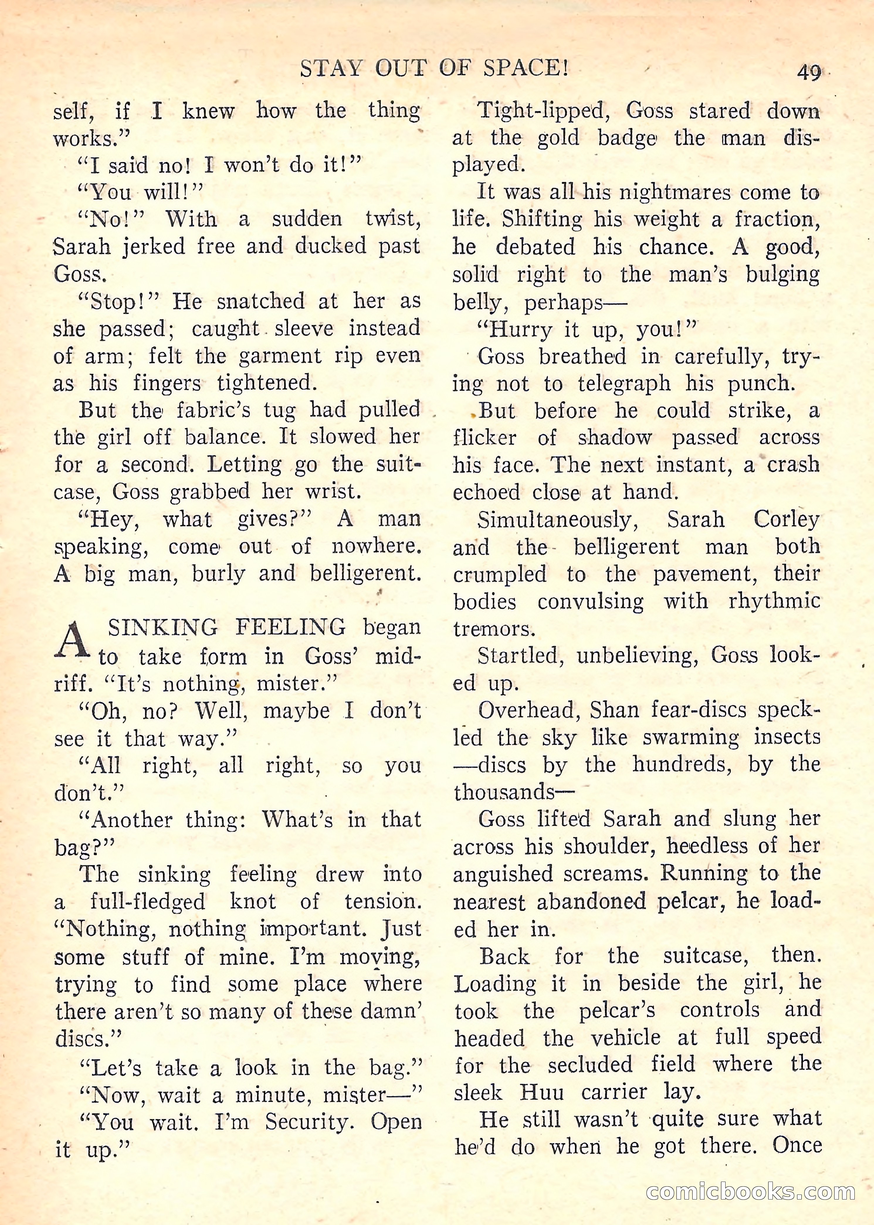 Imaginative Tales, January 1958 — page 49 of 134