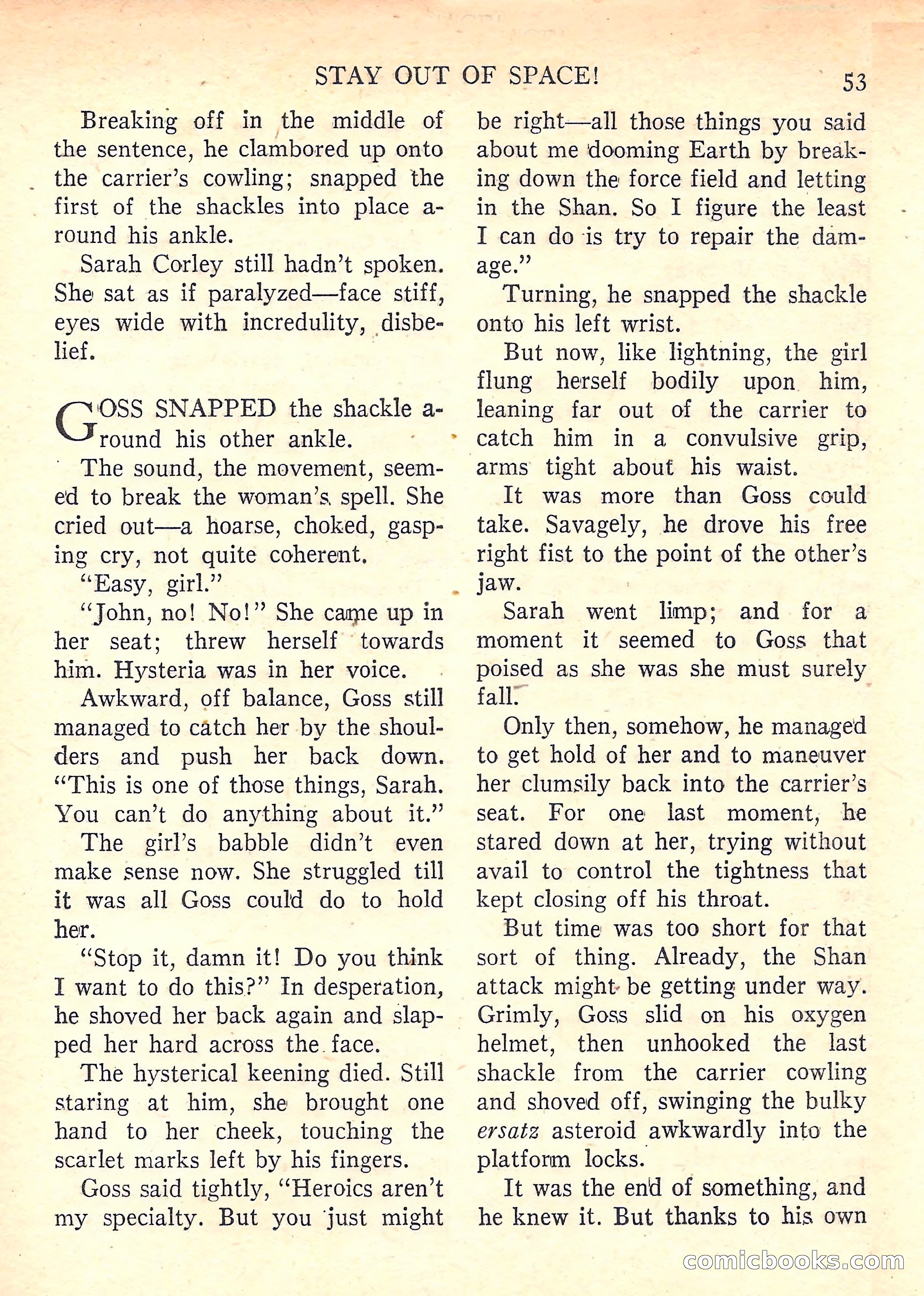 Imaginative Tales, January 1958 — page 53 of 134