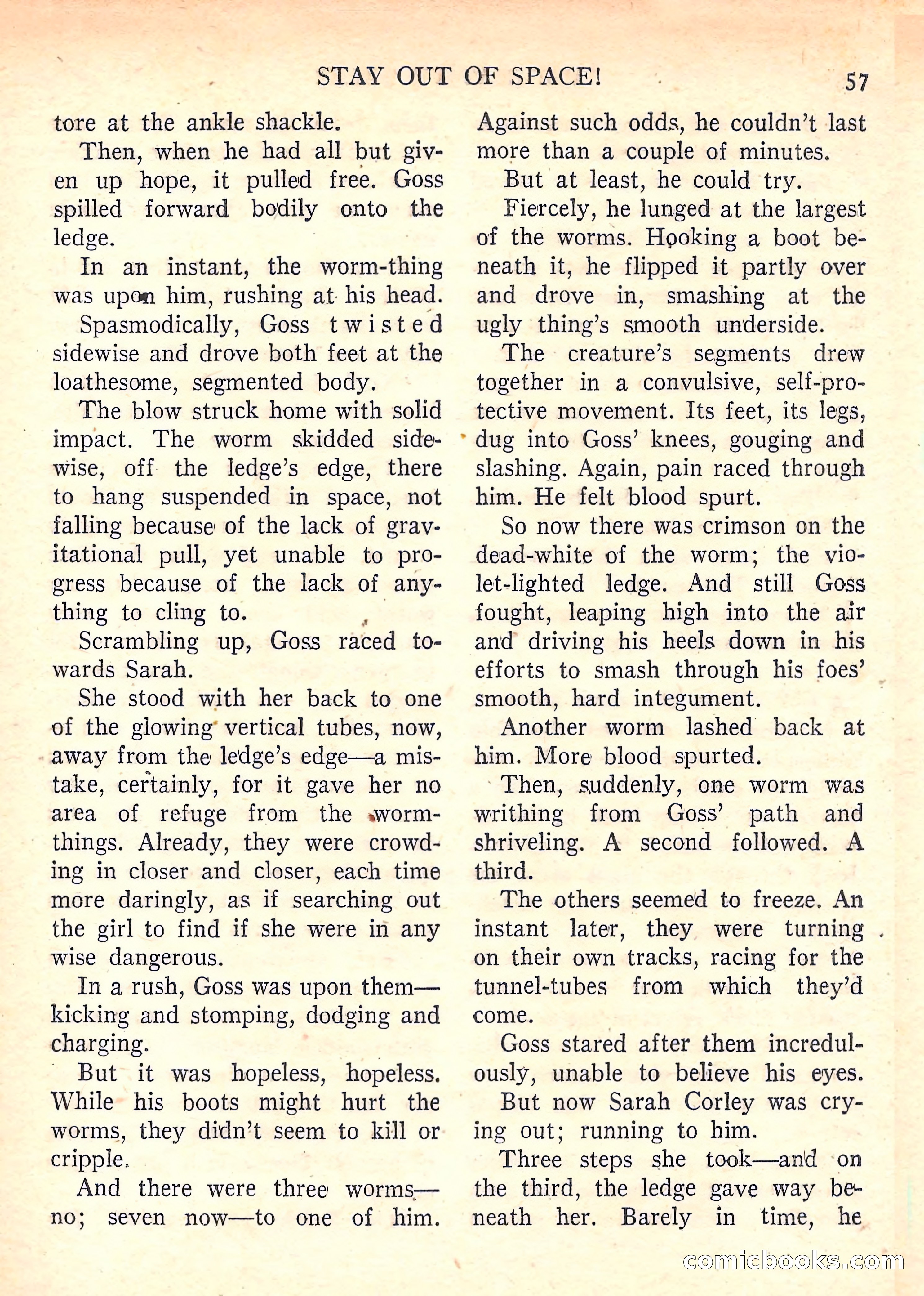 Imaginative Tales, January 1958 — page 57 of 134