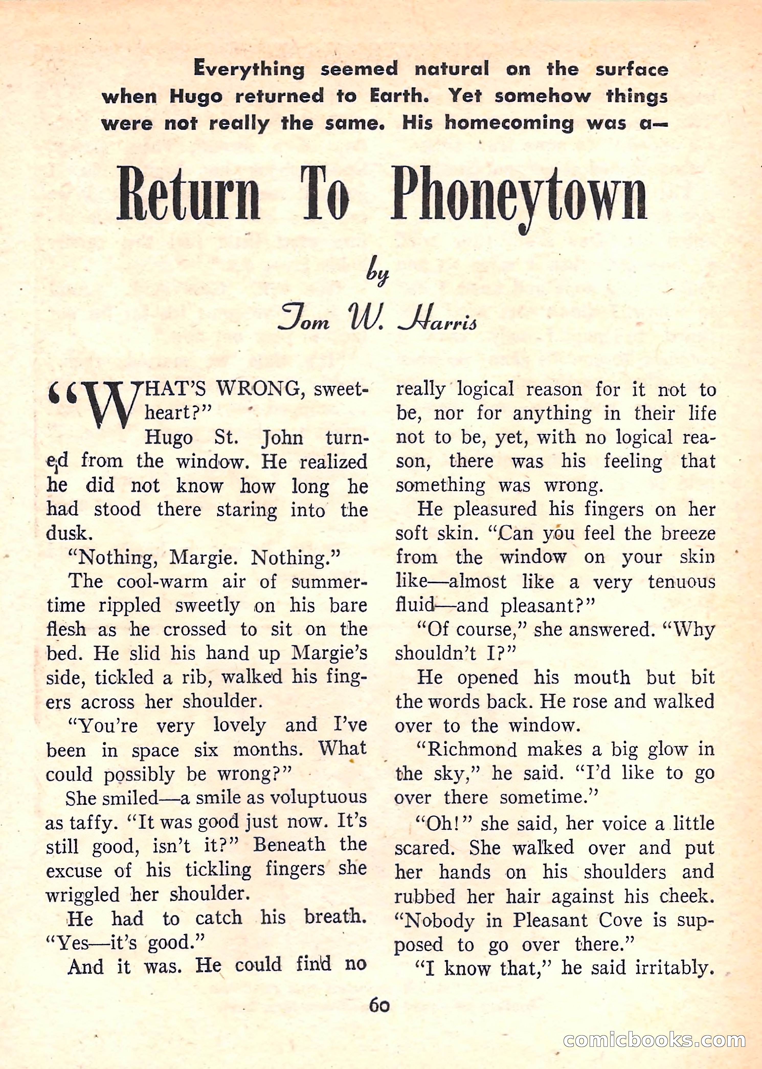 Imaginative Tales, January 1958 — page 60 of 134