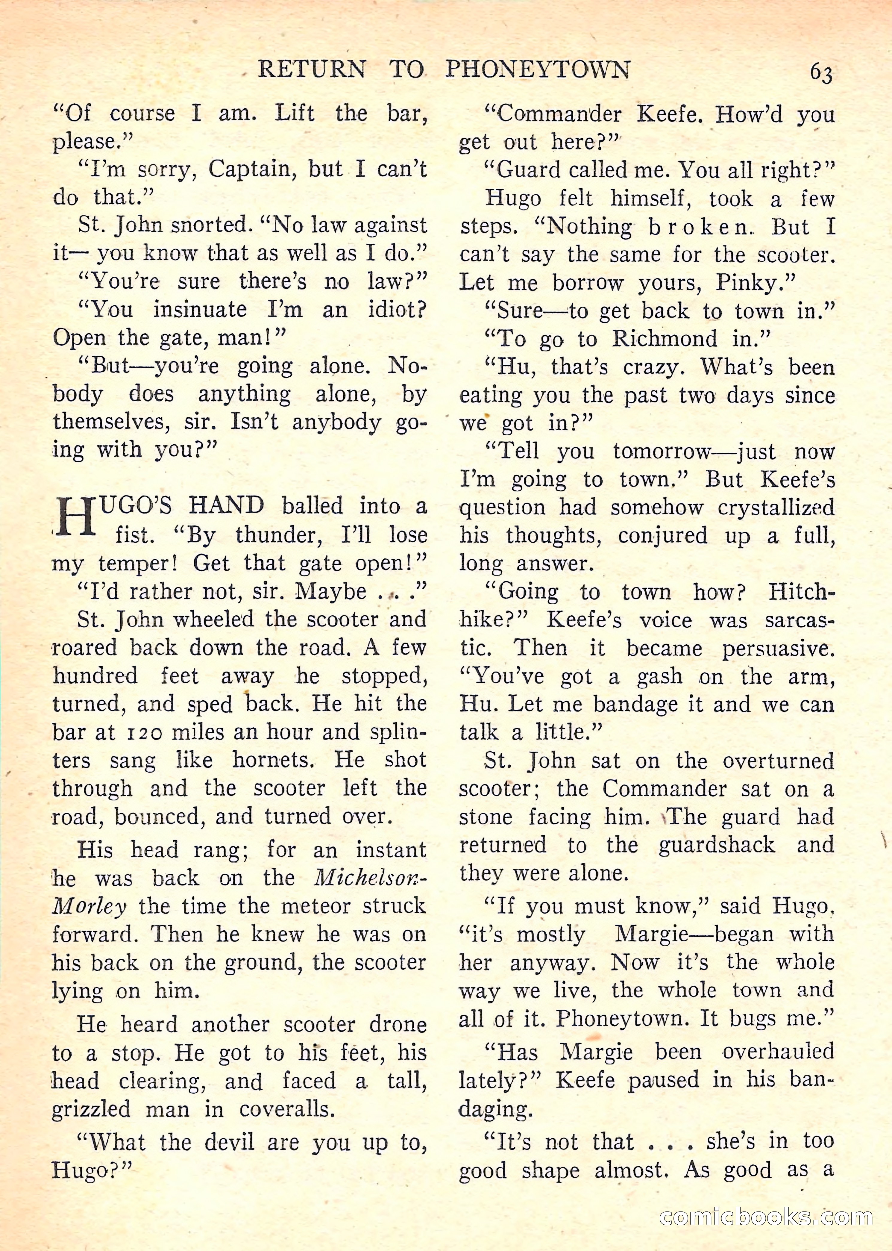 Imaginative Tales, January 1958 — page 63 of 134