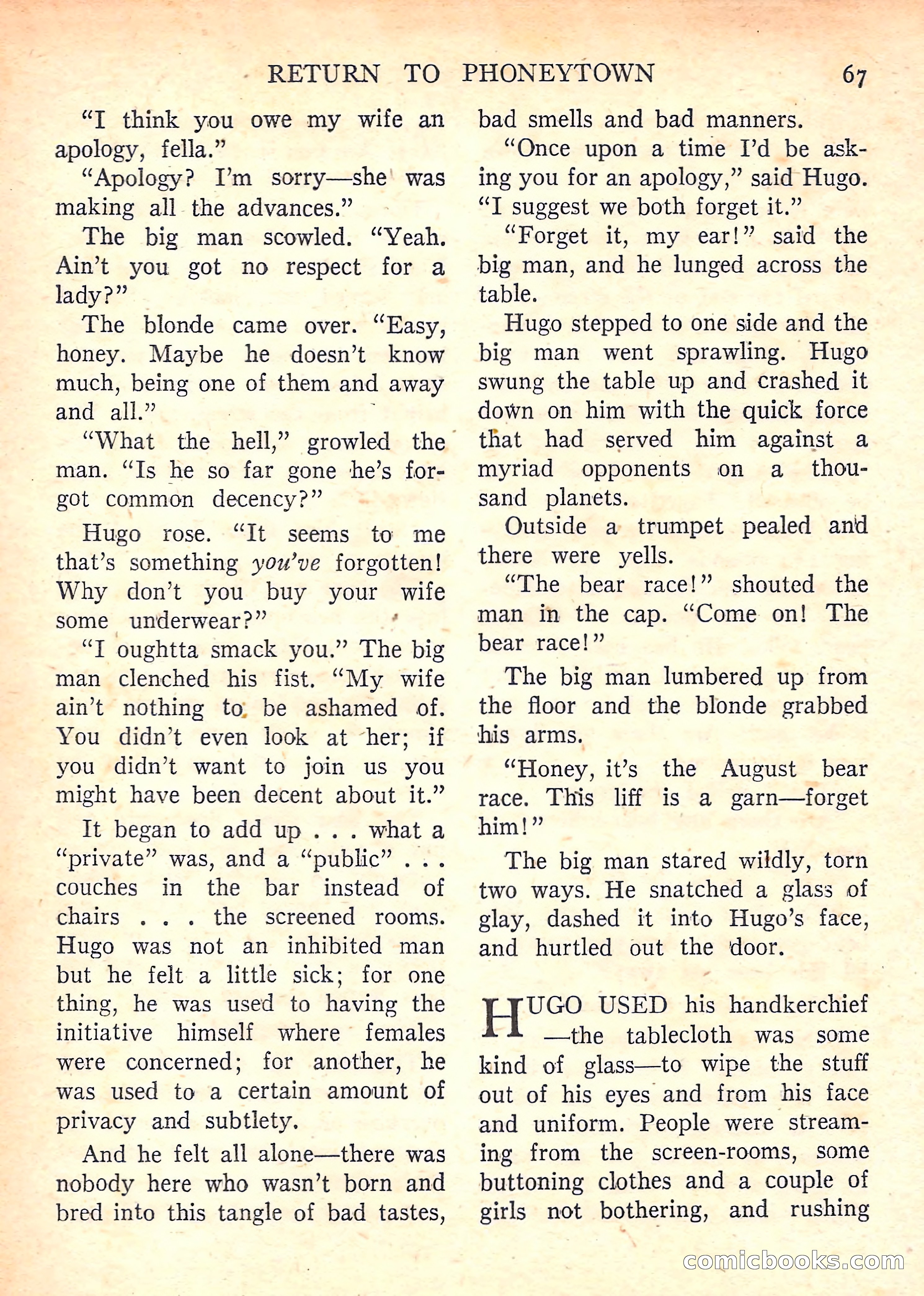 Imaginative Tales, January 1958 — page 69 of 134