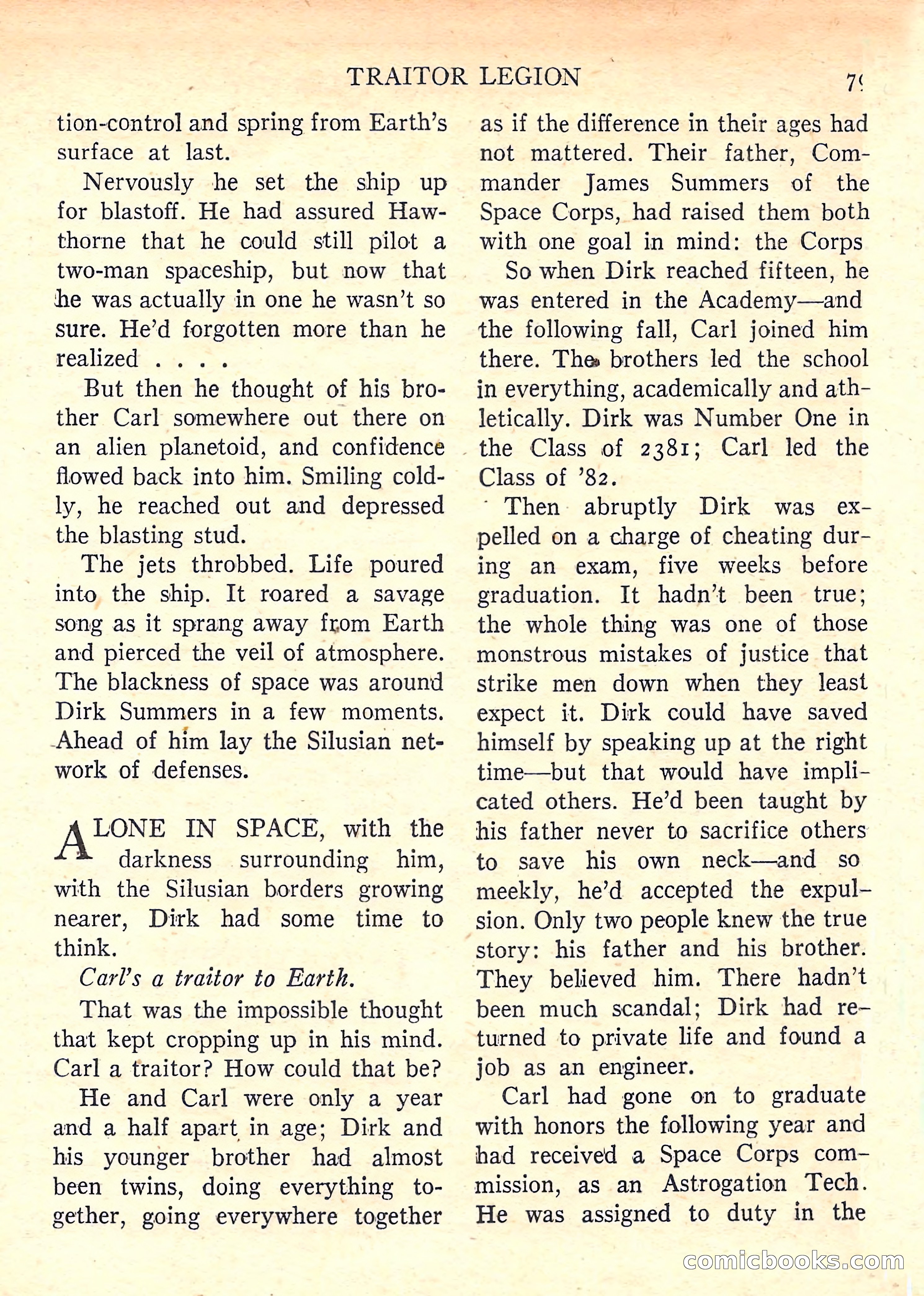 Imaginative Tales, January 1958 — page 81 of 134