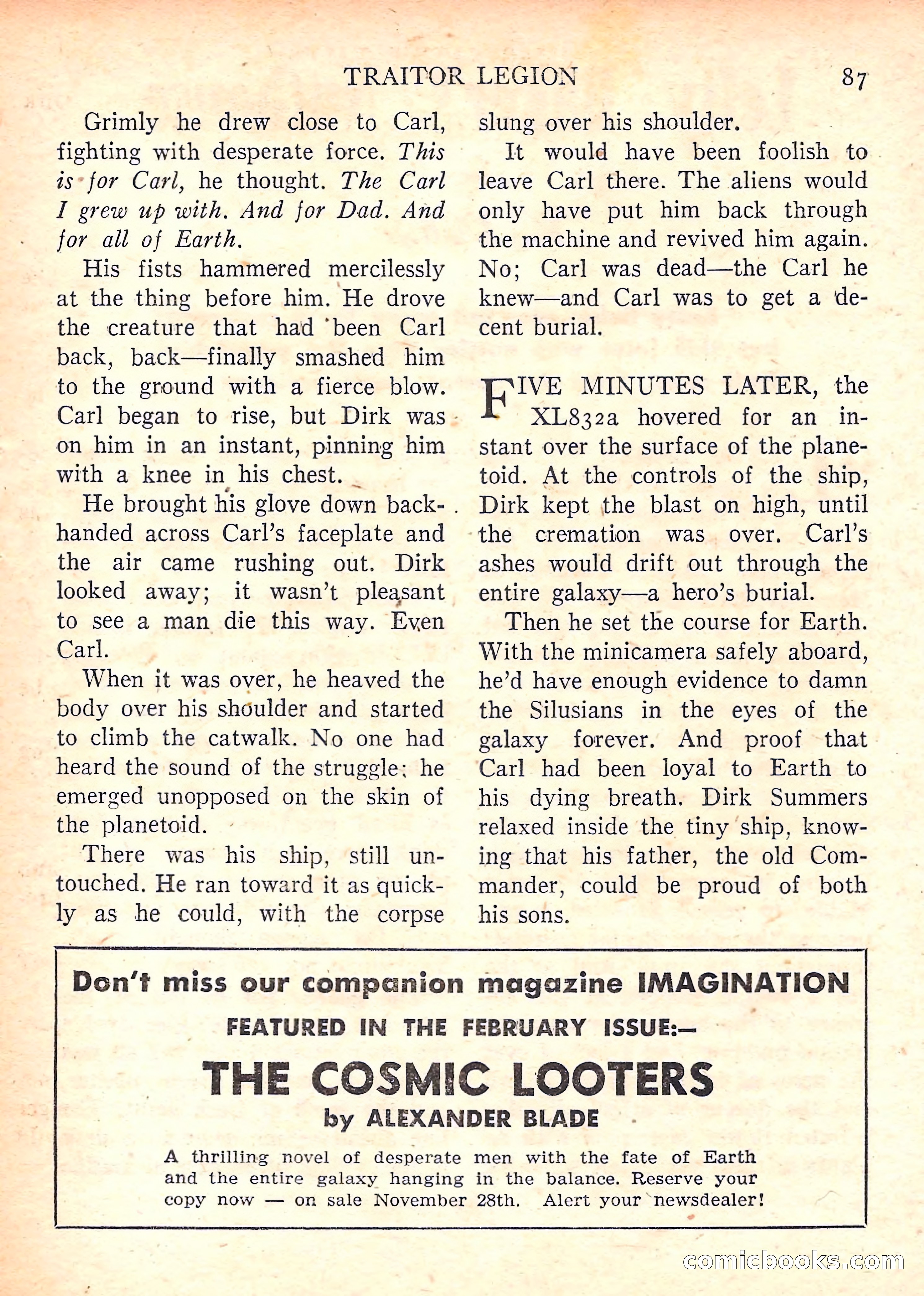 Imaginative Tales, January 1958 — page 89 of 134