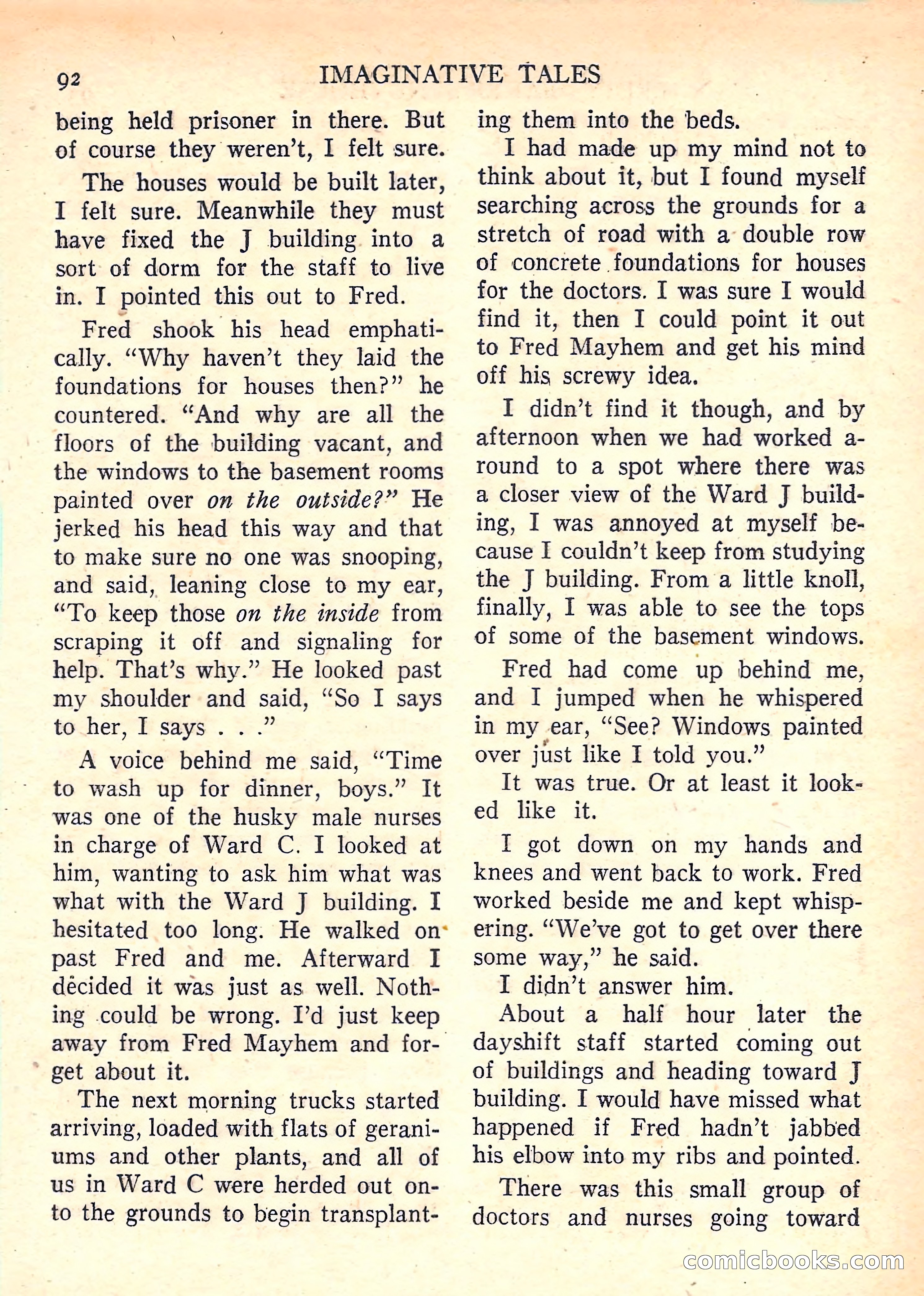 Imaginative Tales, January 1958 — page 94 of 134