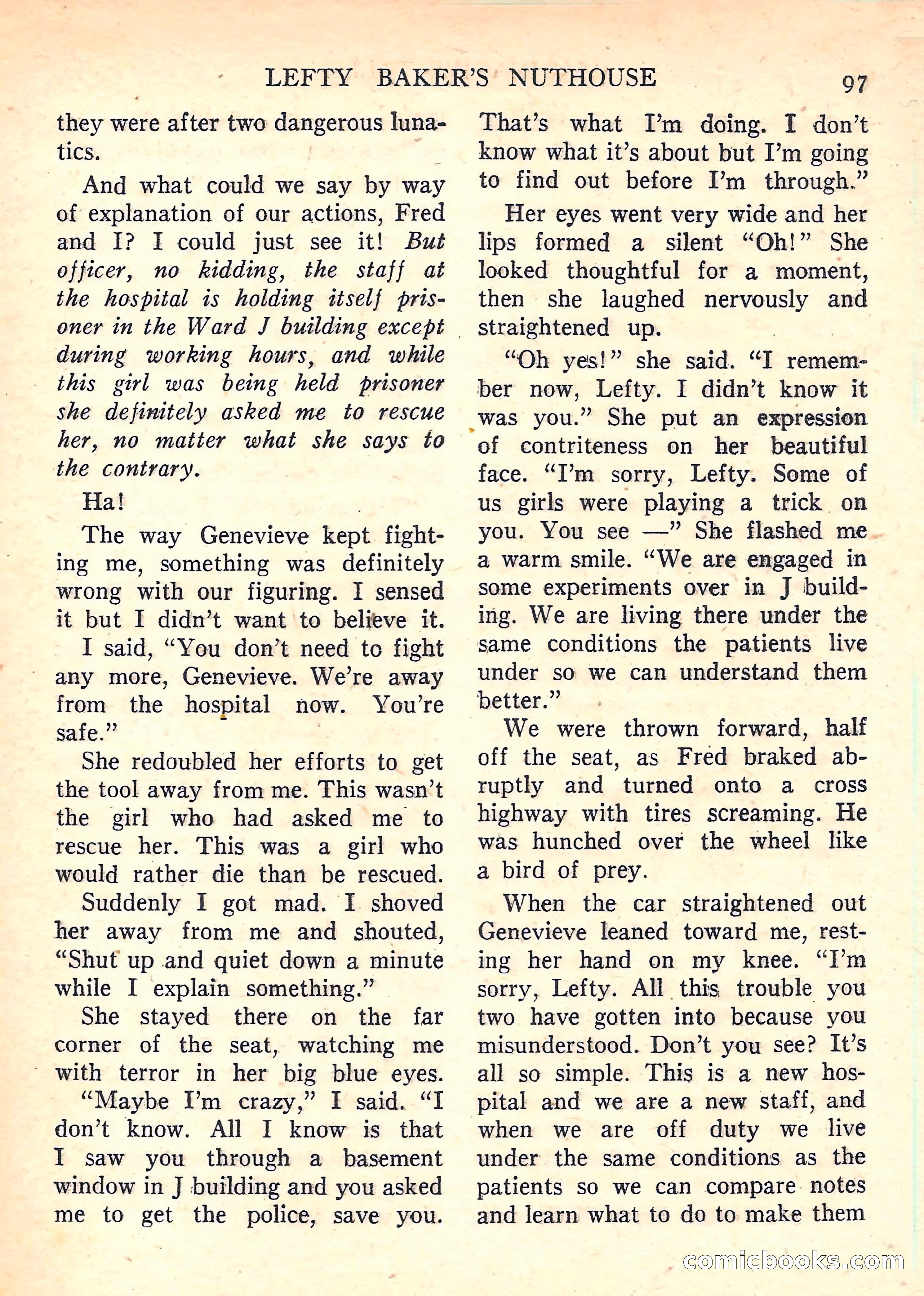 Imaginative Tales, January 1958 — page 99 of 134