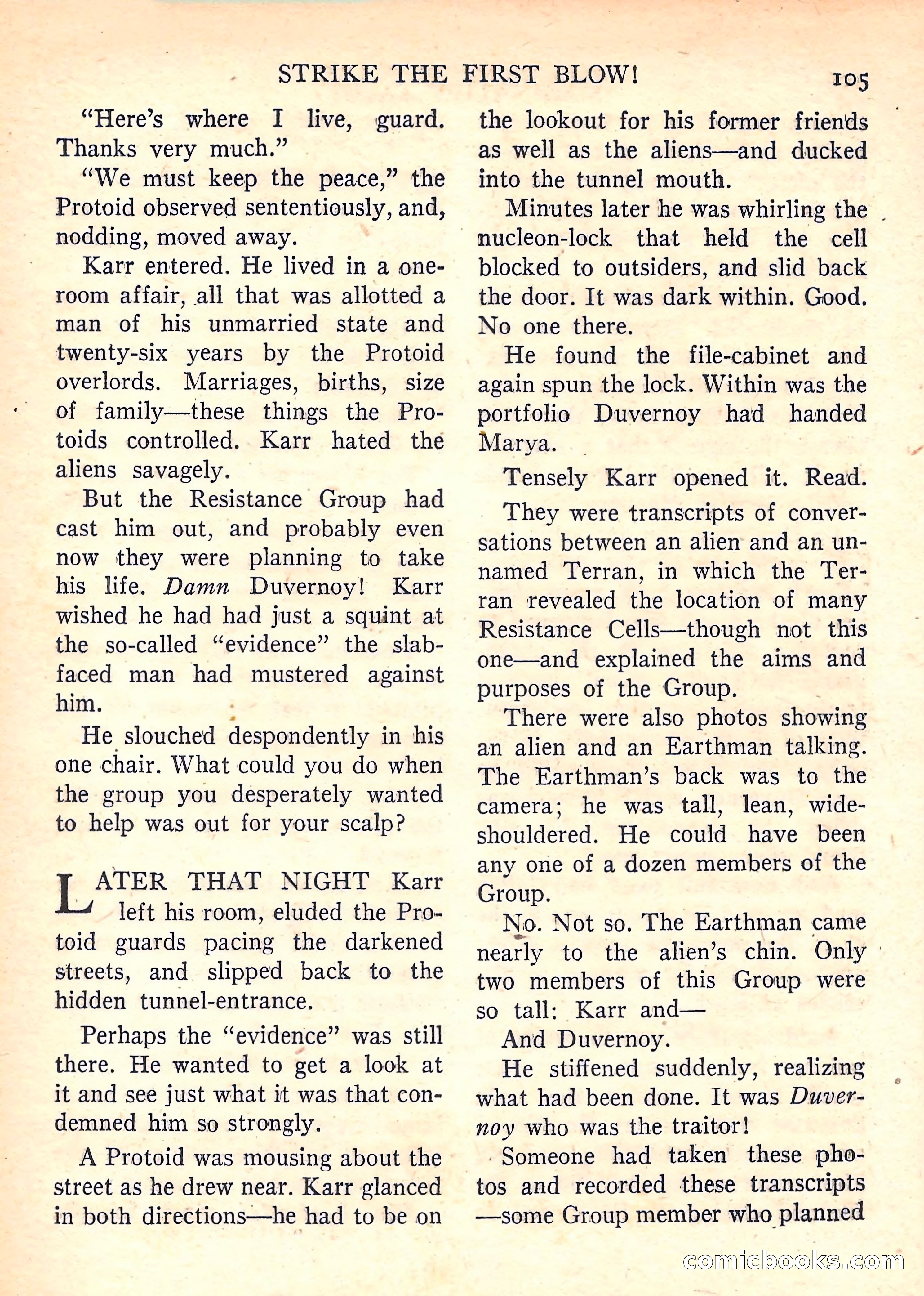 Imaginative Tales, January 1958 — page 107 of 134