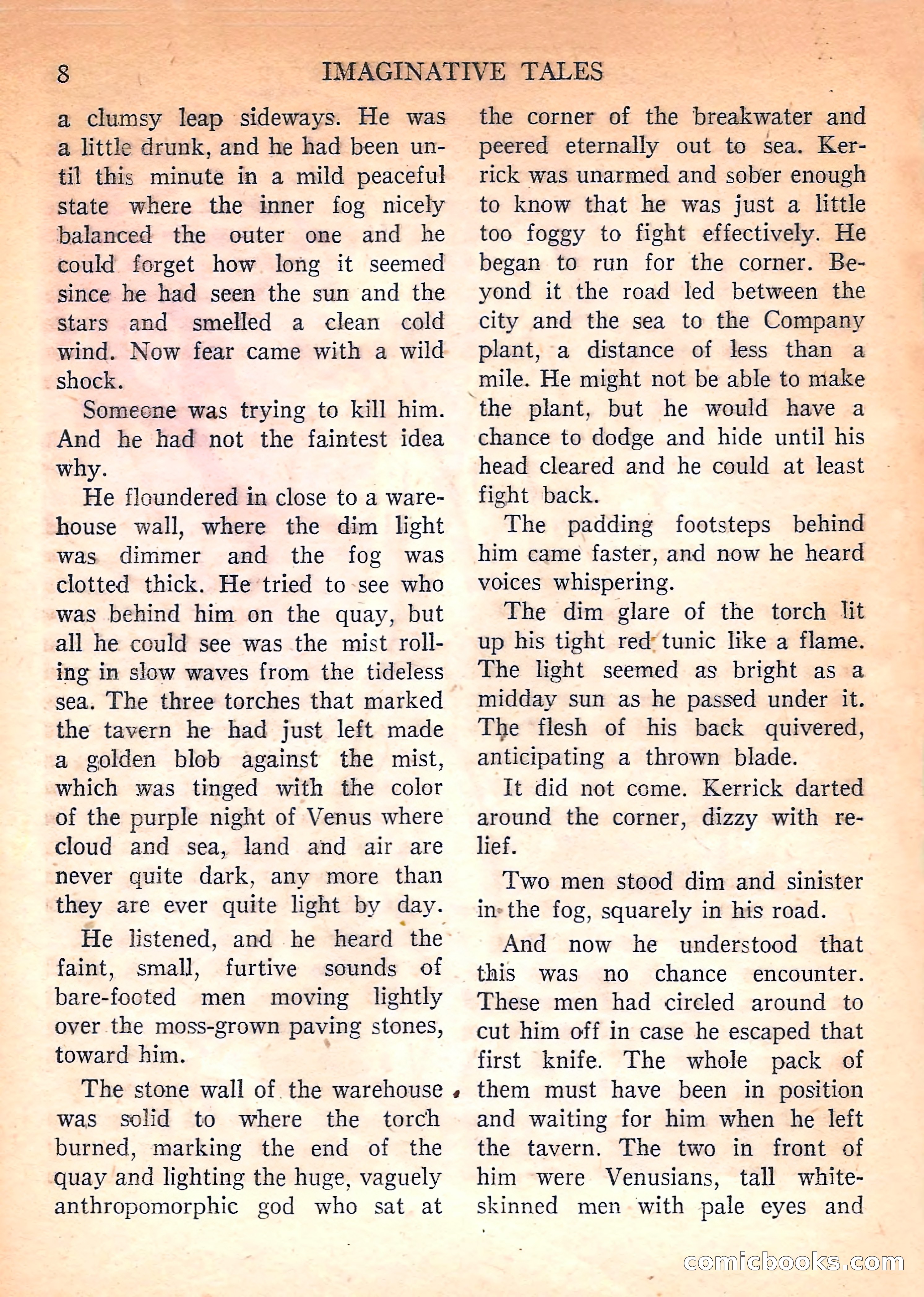 Imaginative Tales, March 1958 — page 8 of 132