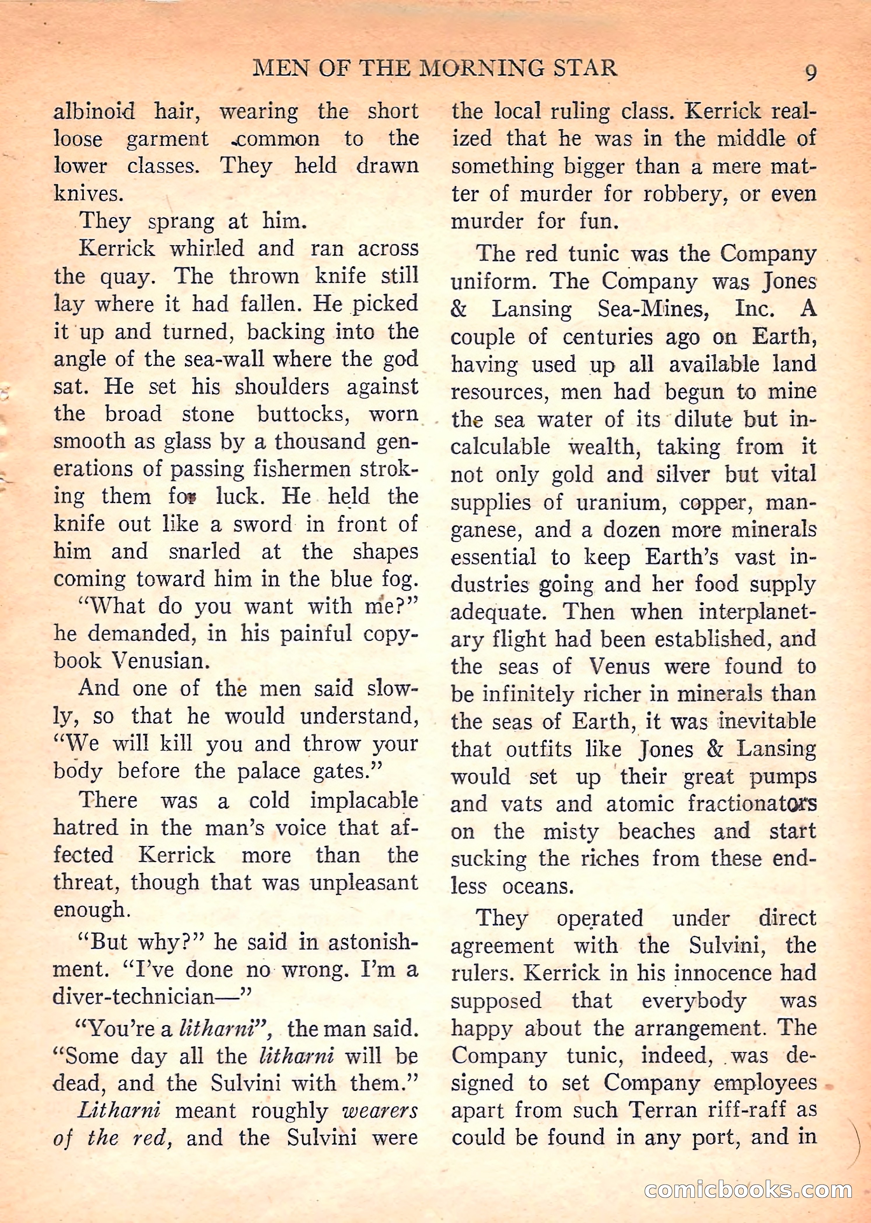 Imaginative Tales, March 1958 — page 9 of 132