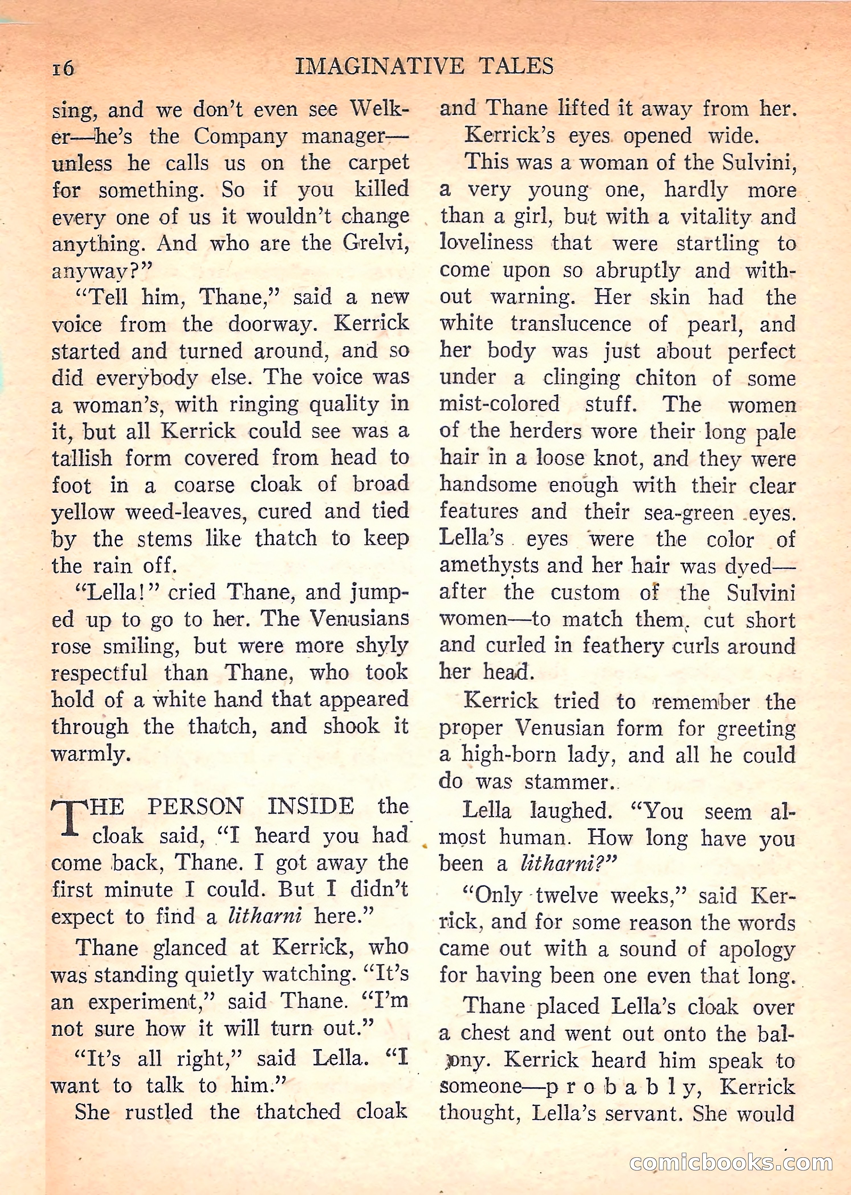 Imaginative Tales, March 1958 — page 16 of 132