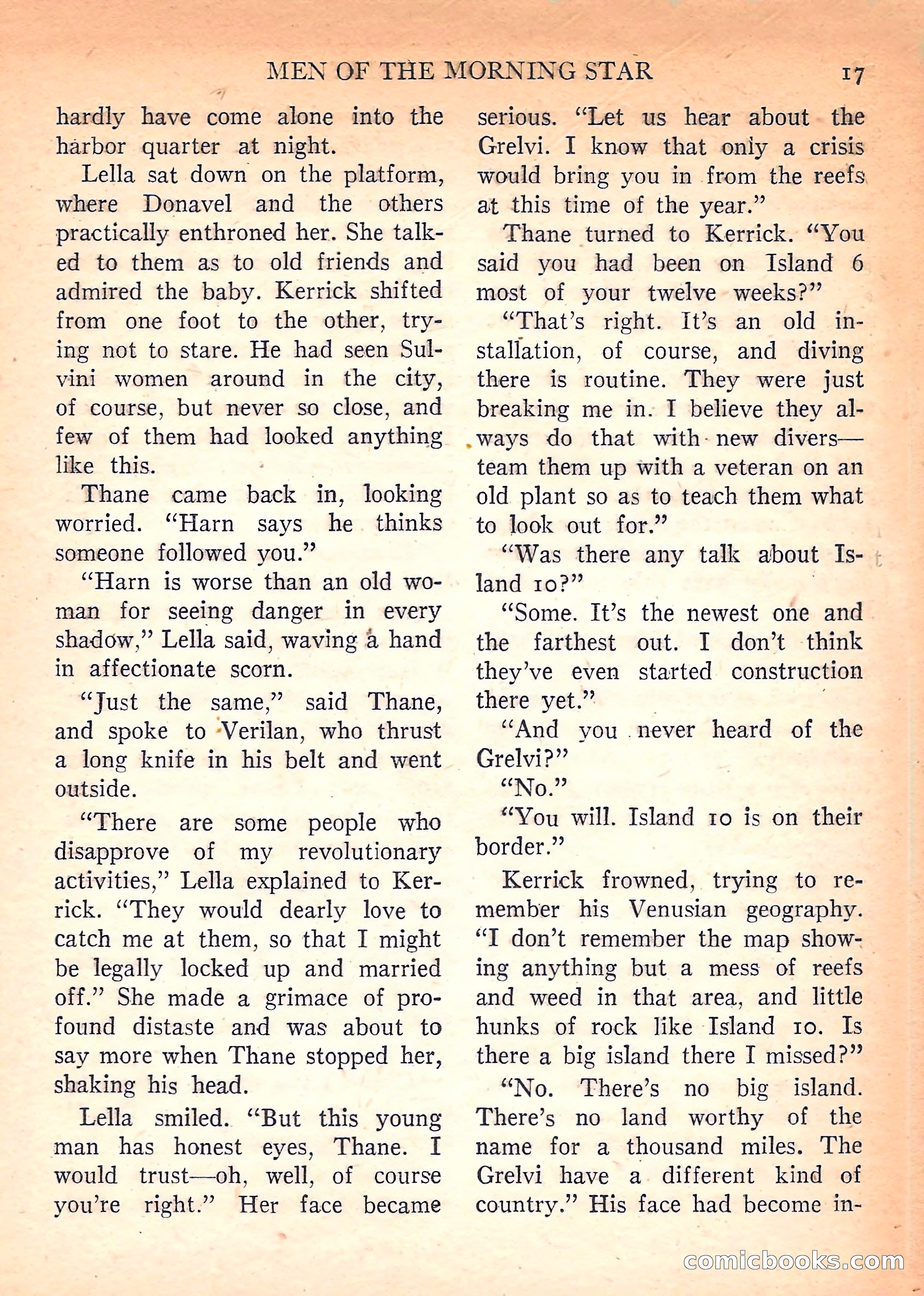 Imaginative Tales, March 1958 — page 17 of 132