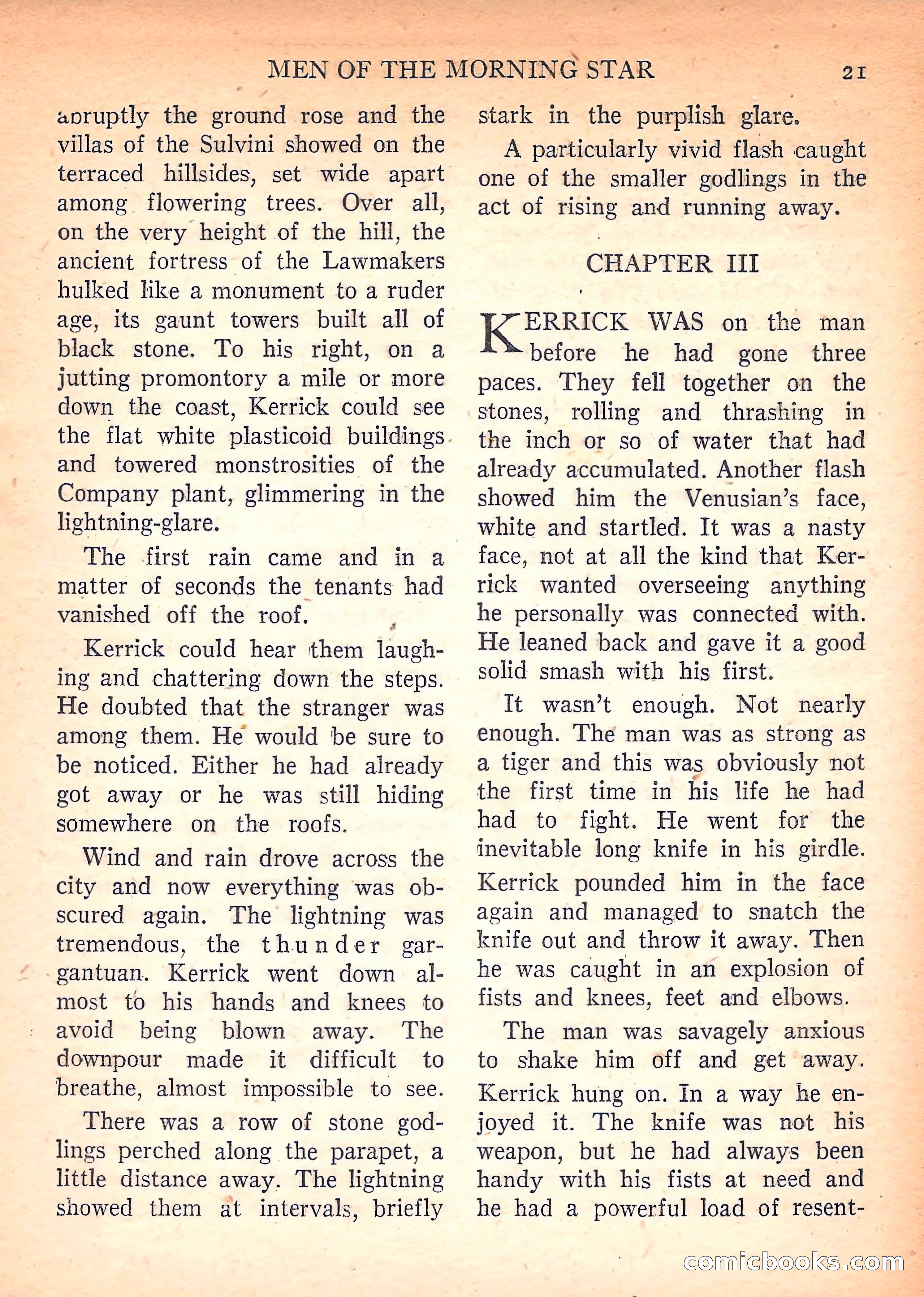 Imaginative Tales, March 1958 — page 21 of 132