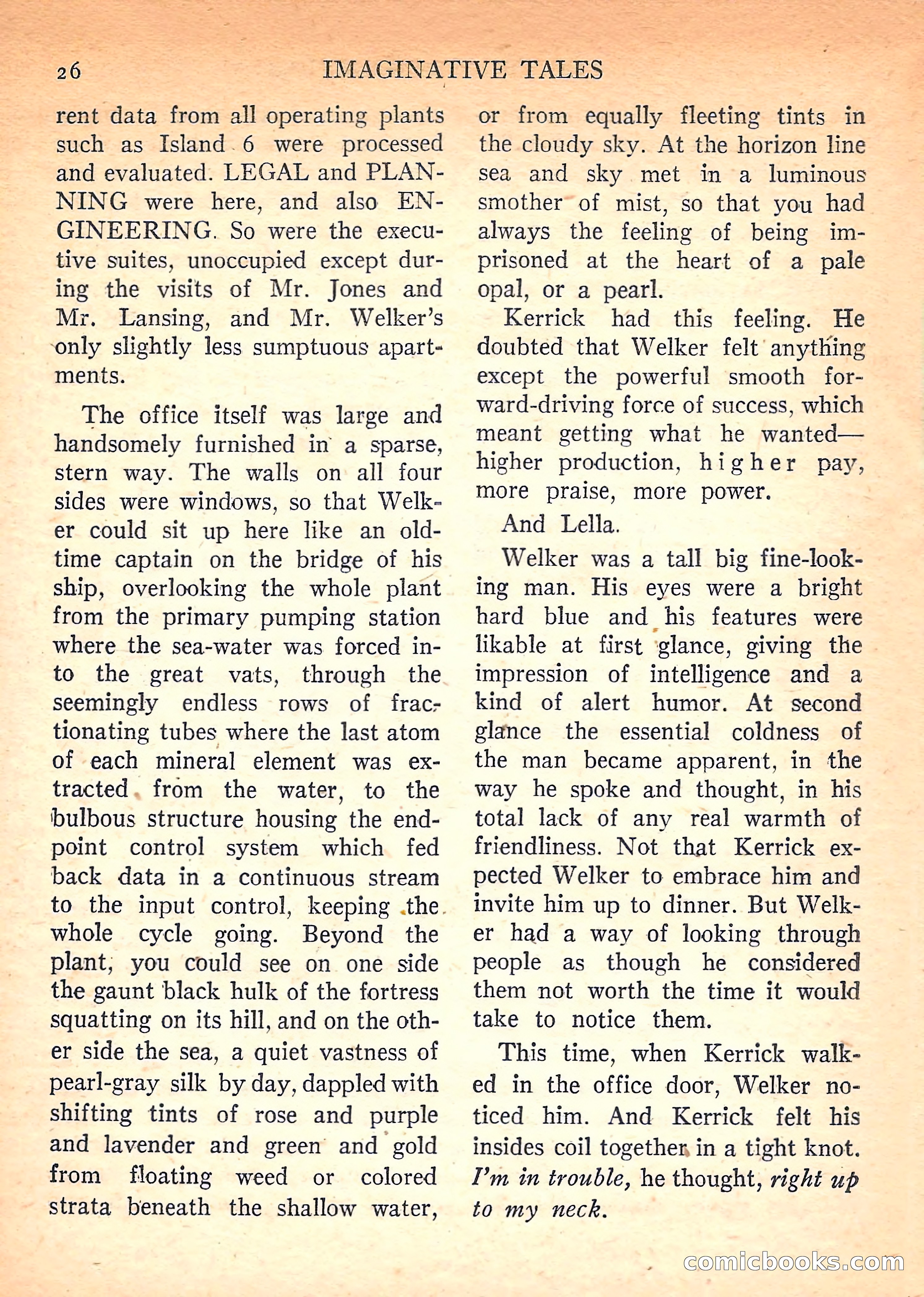 Imaginative Tales, March 1958 — page 26 of 132