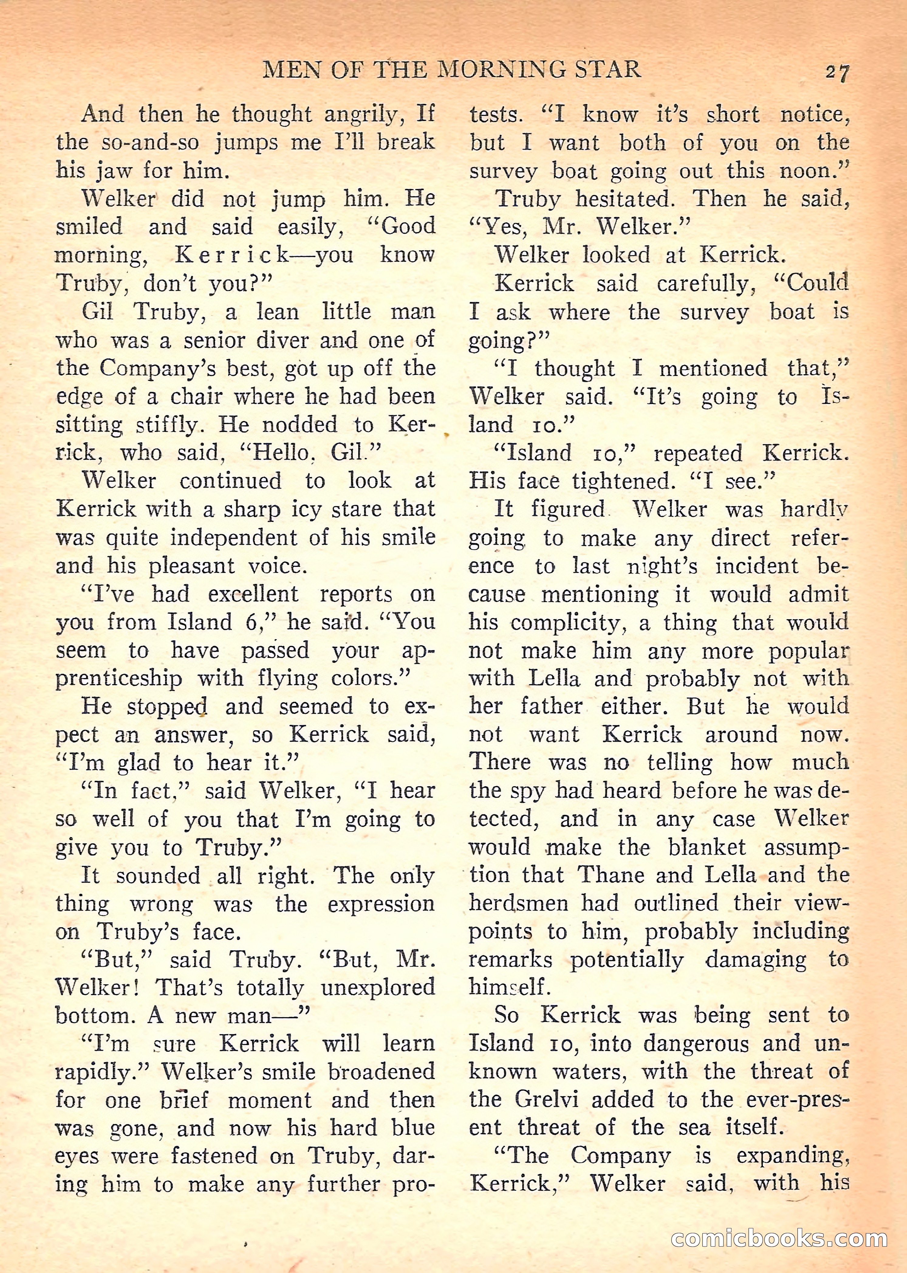 Imaginative Tales, March 1958 — page 27 of 132