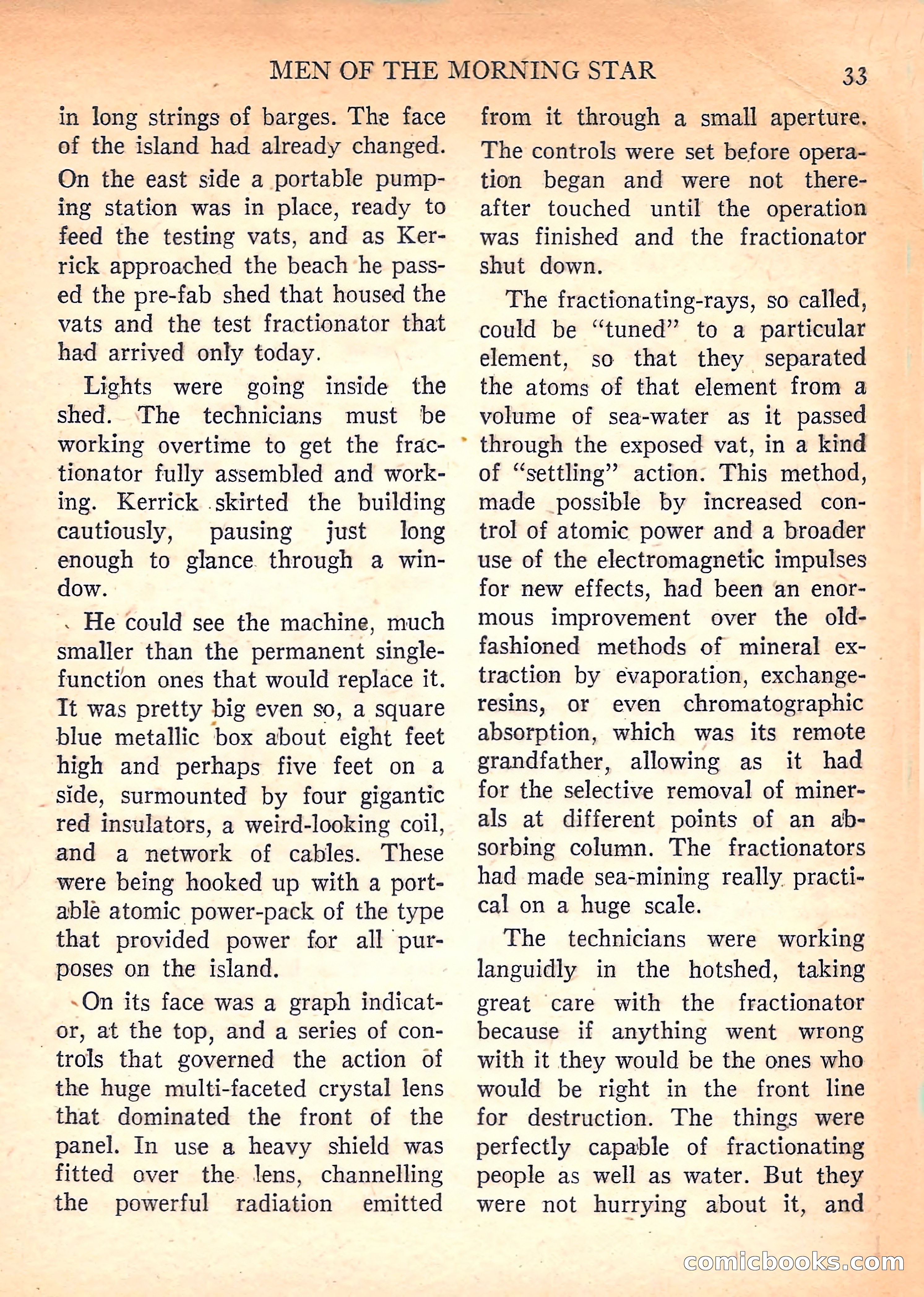 Imaginative Tales, March 1958 — page 33 of 132