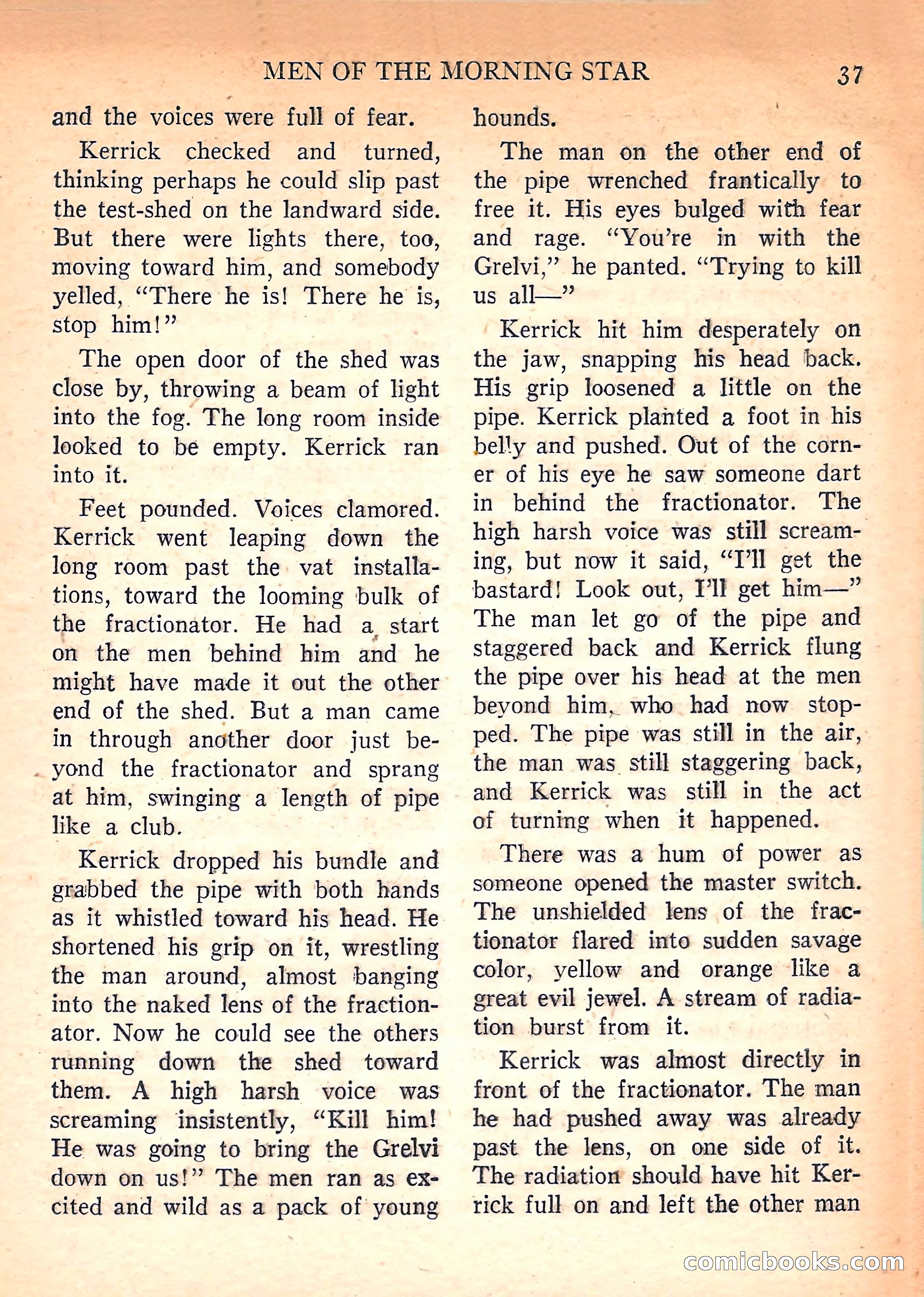 Imaginative Tales, March 1958 — page 37 of 132