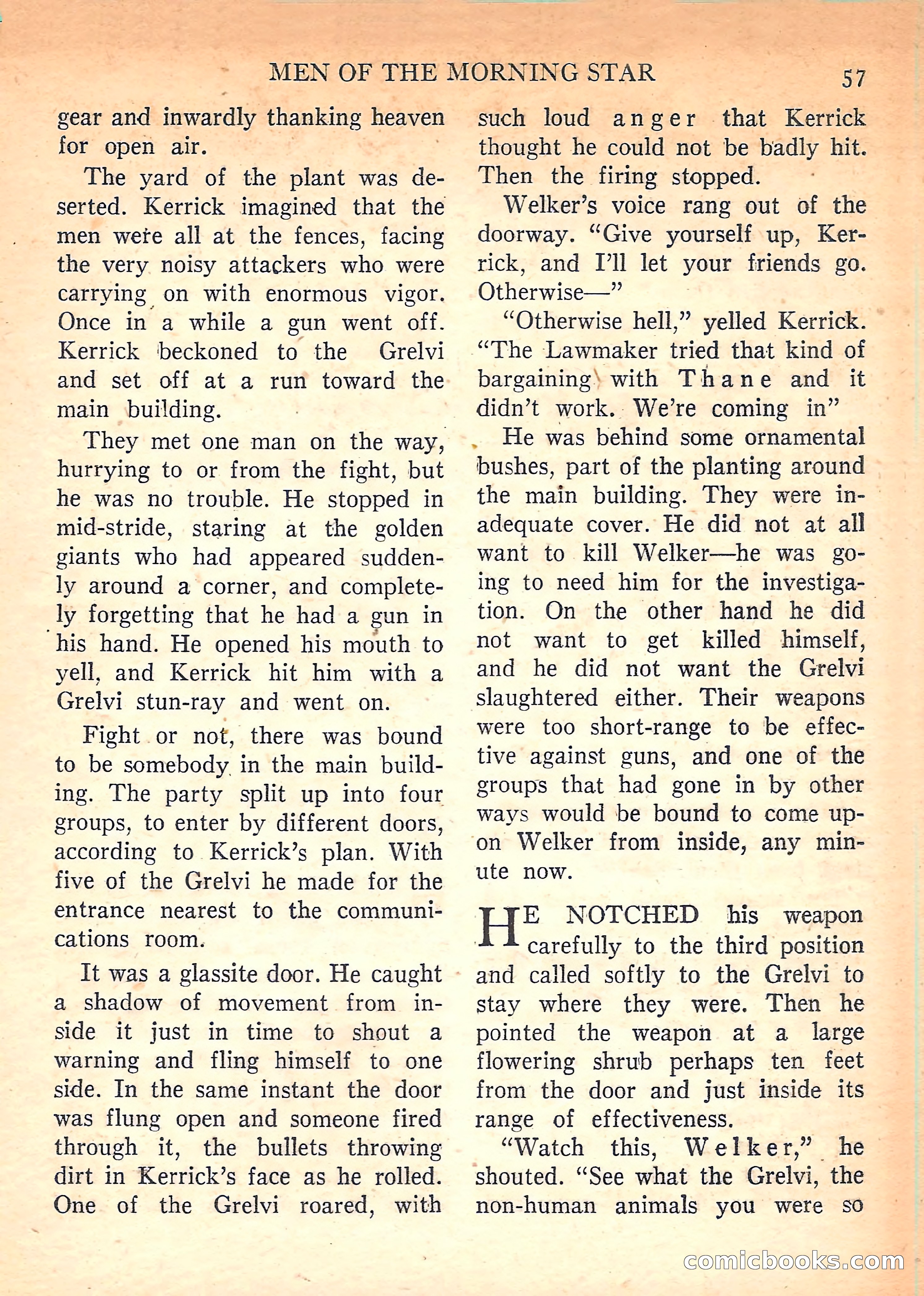 Imaginative Tales, March 1958 — page 57 of 132