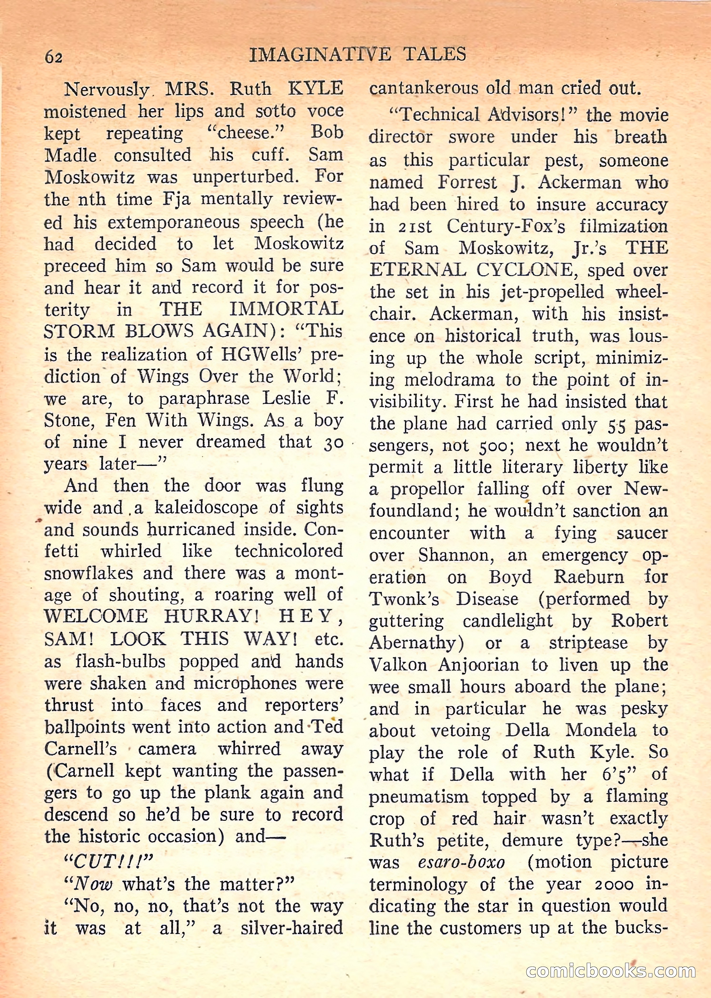 Imaginative Tales, March 1958 — page 62 of 132