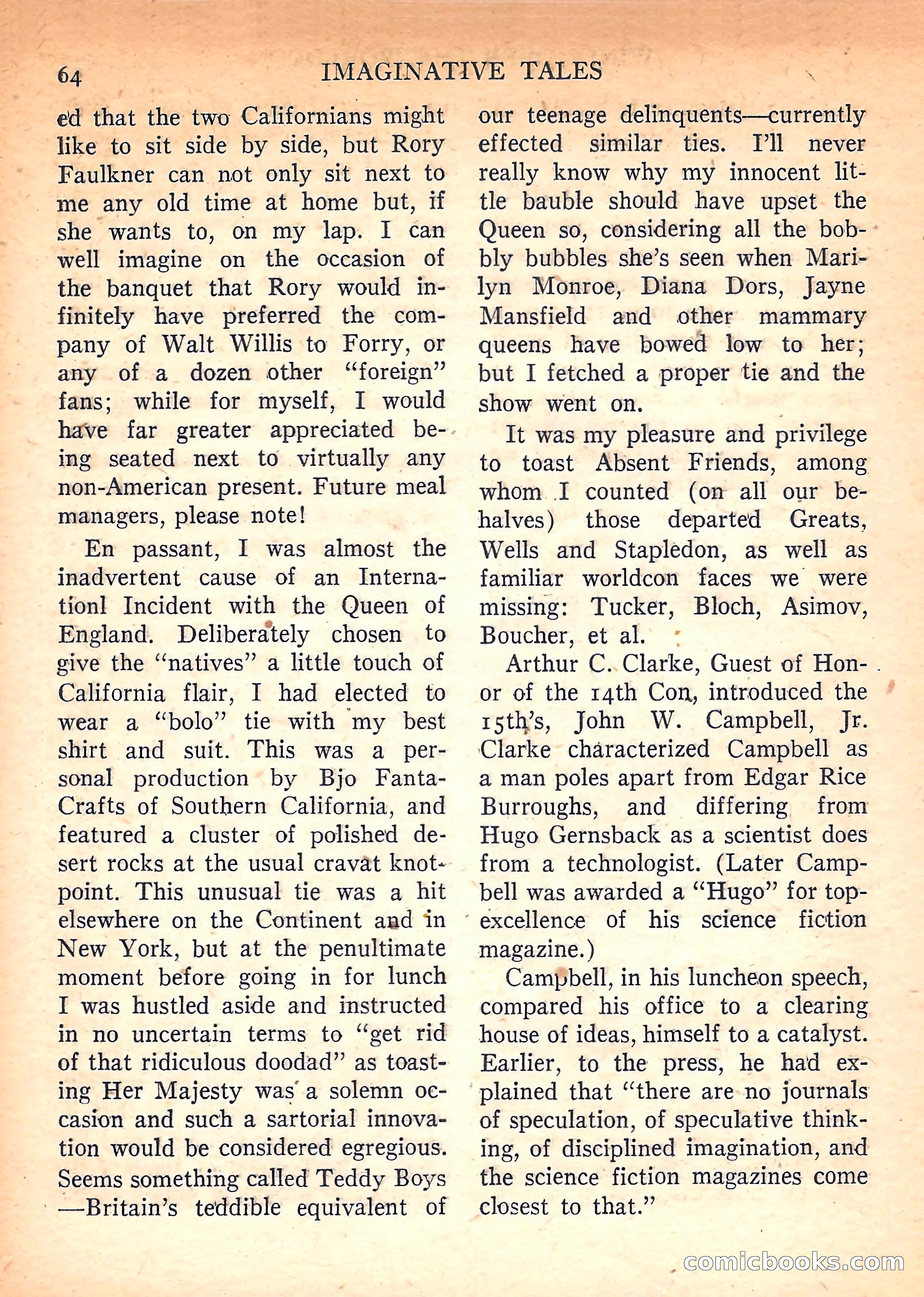 Imaginative Tales, March 1958 — page 64 of 132