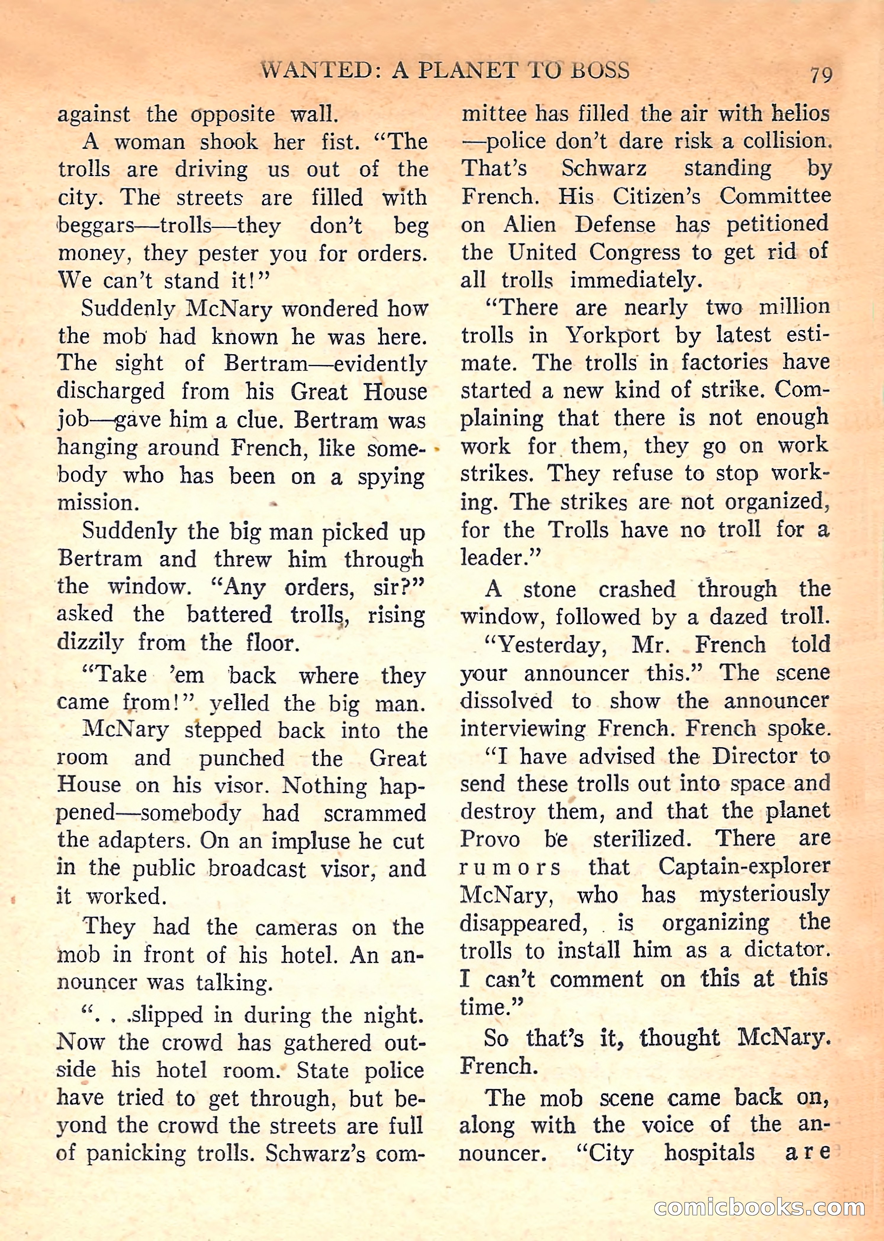 Imaginative Tales, March 1958 — page 79 of 132