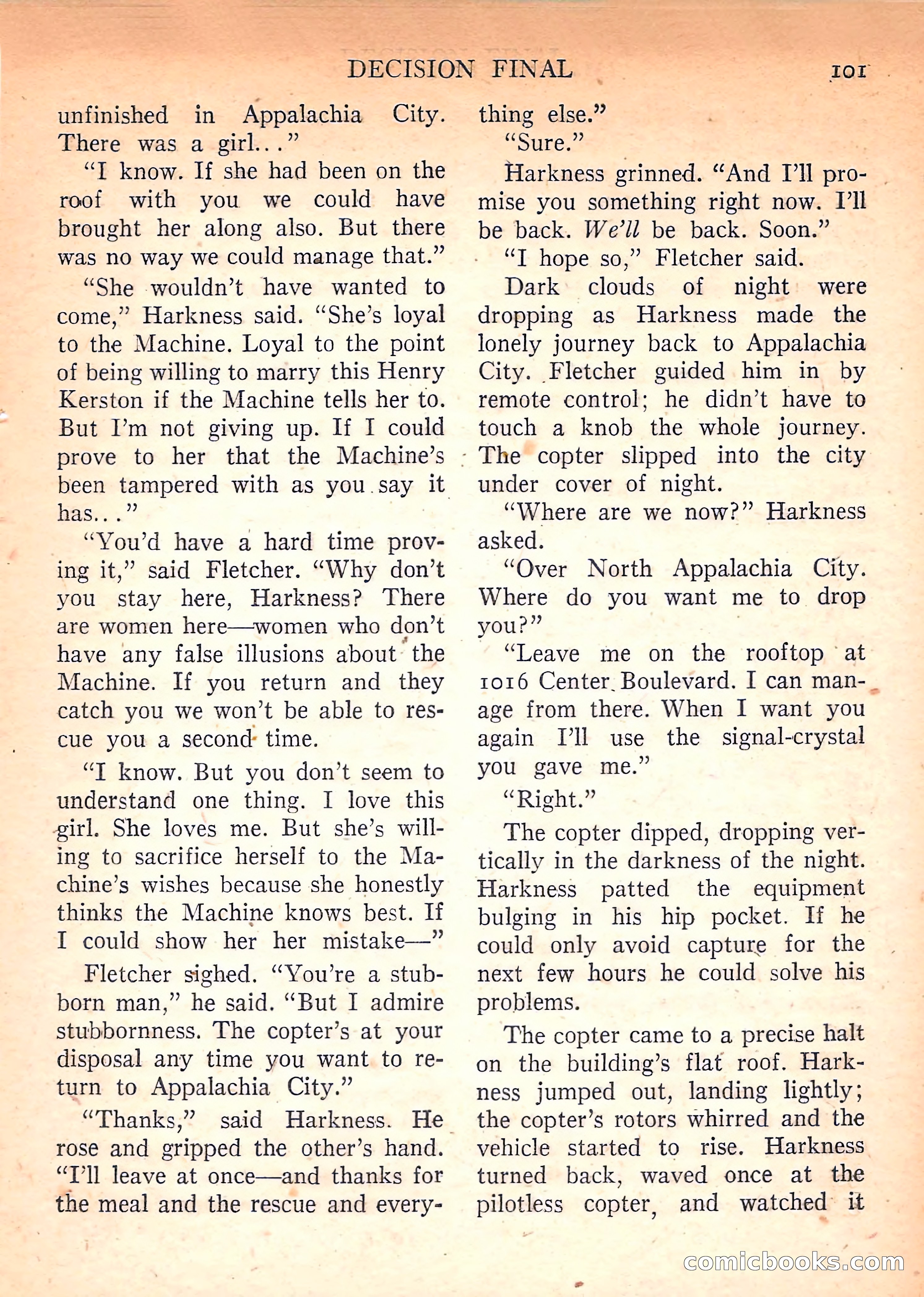 Imaginative Tales, March 1958 — page 101 of 132