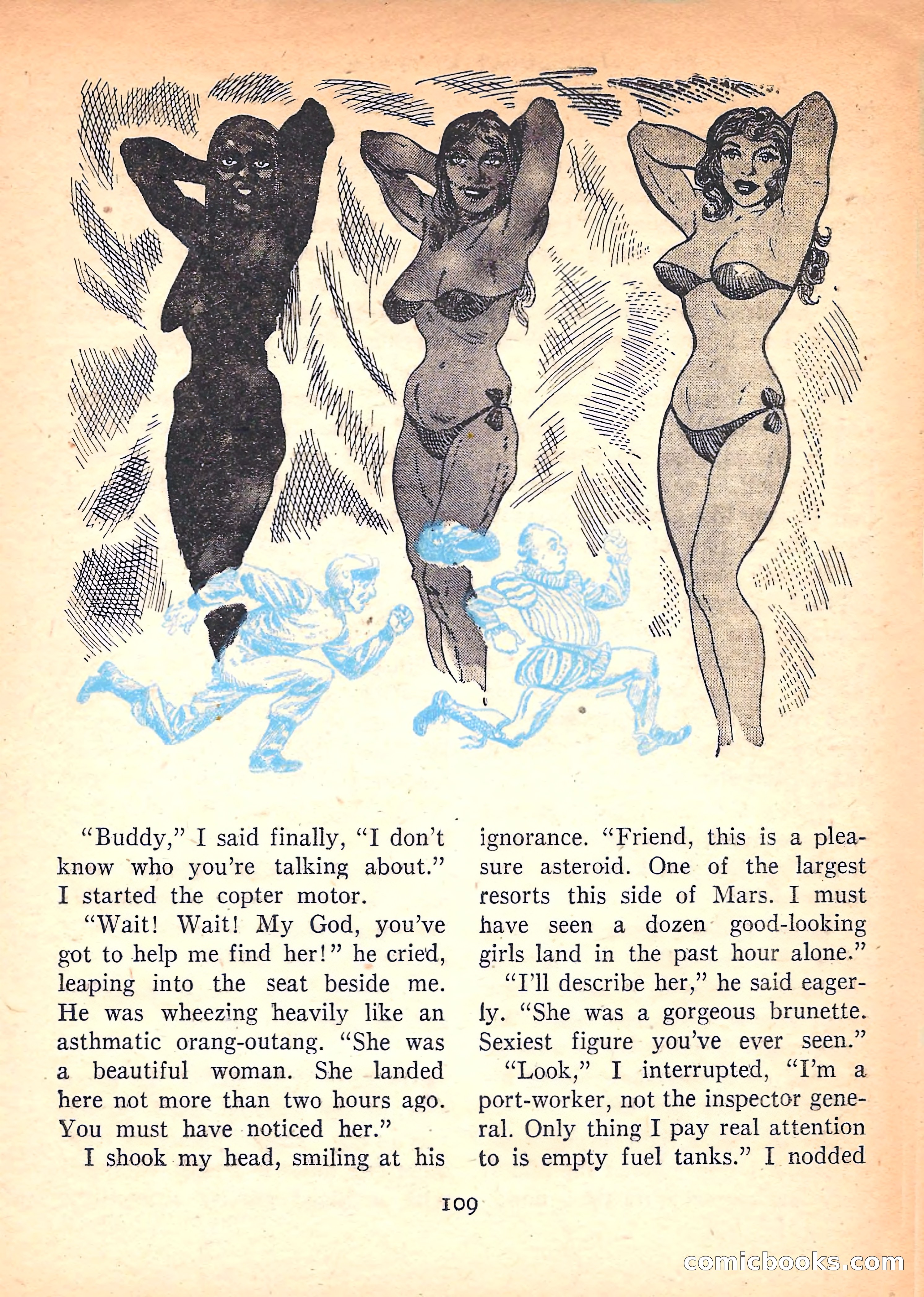Imaginative Tales, March 1958 — page 109 of 132