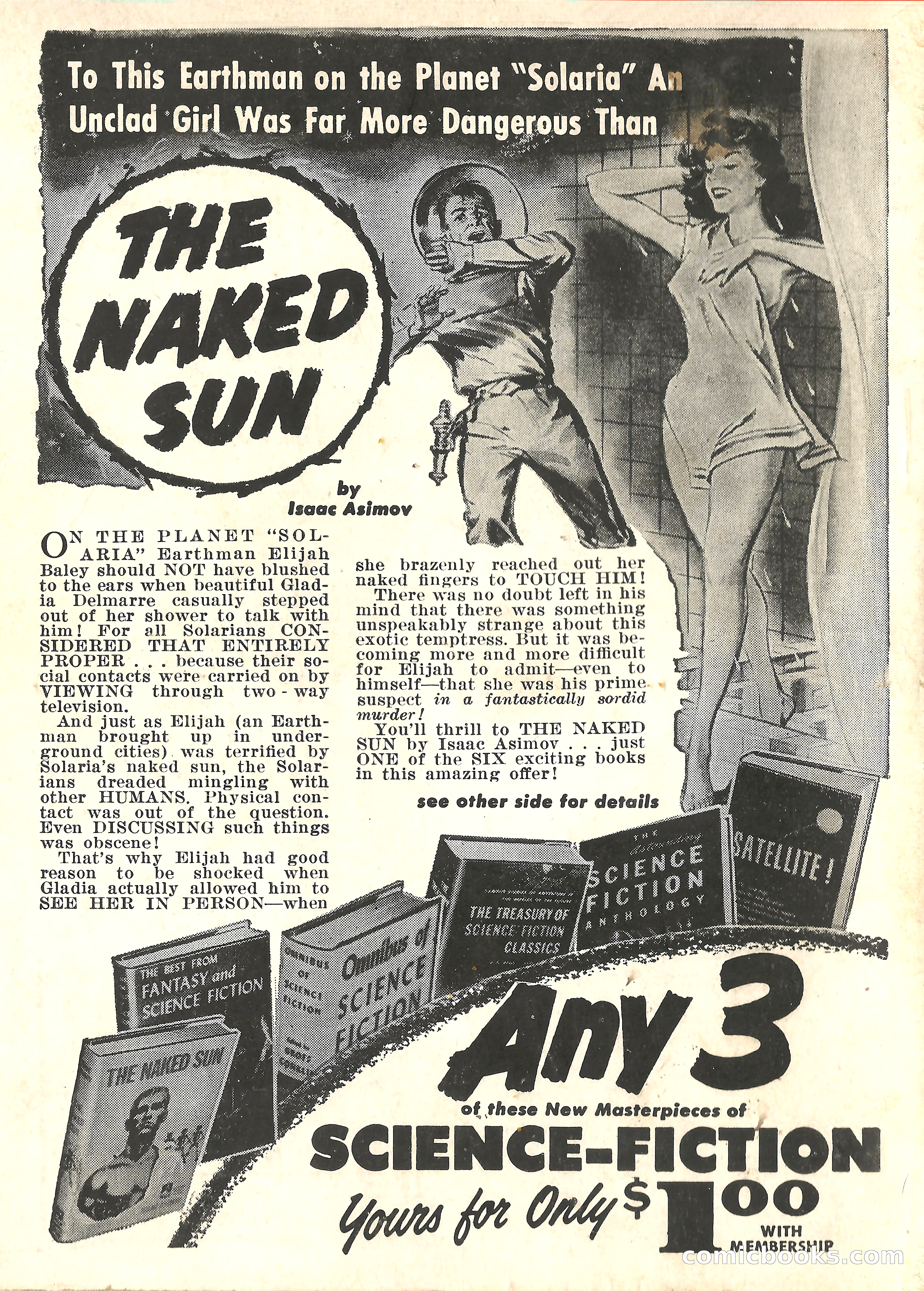 Imaginative Tales, March 1958 — page 132 of 132