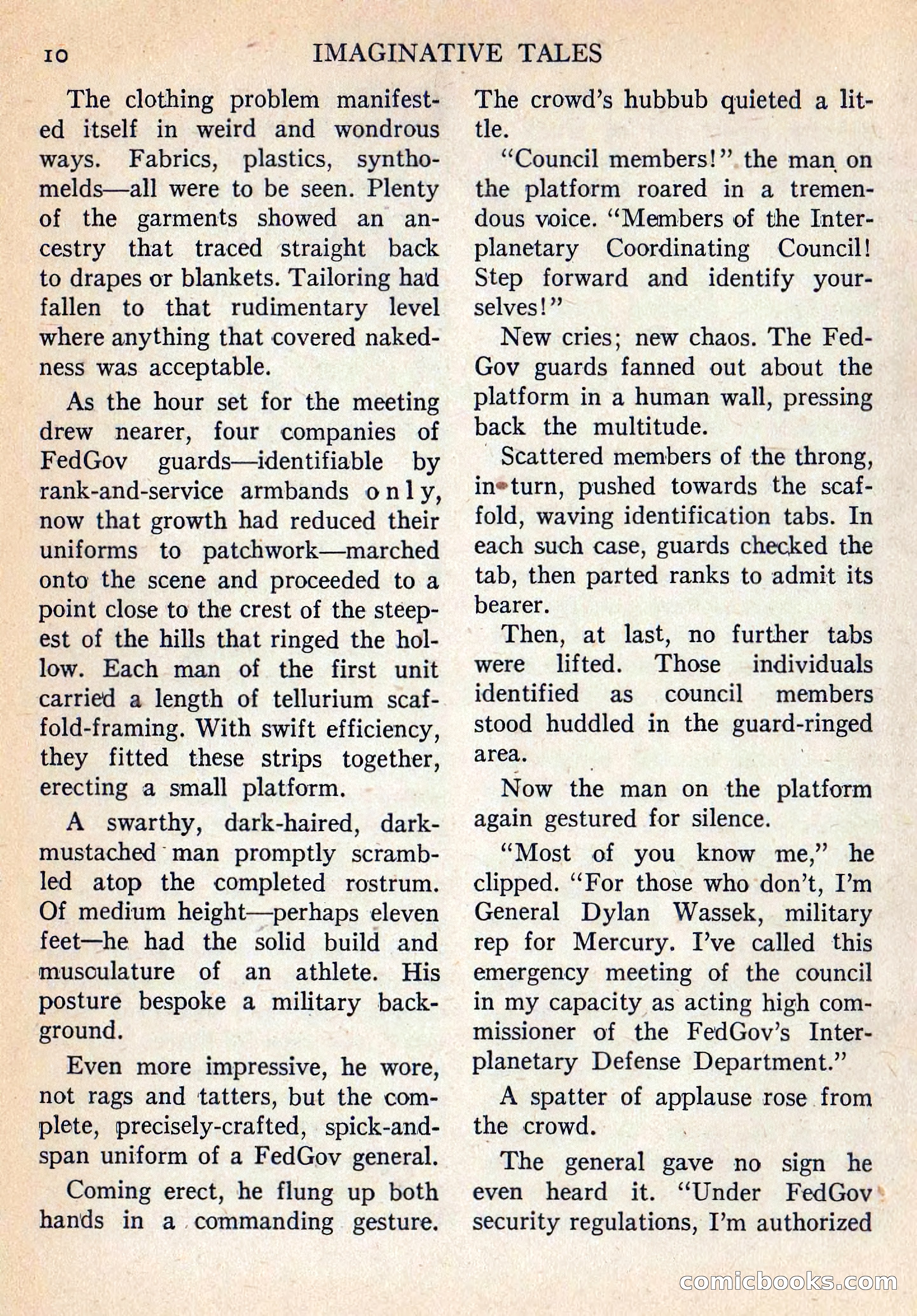 Imaginative Tales, Vol. 5, No. 3 — page 11 of 133