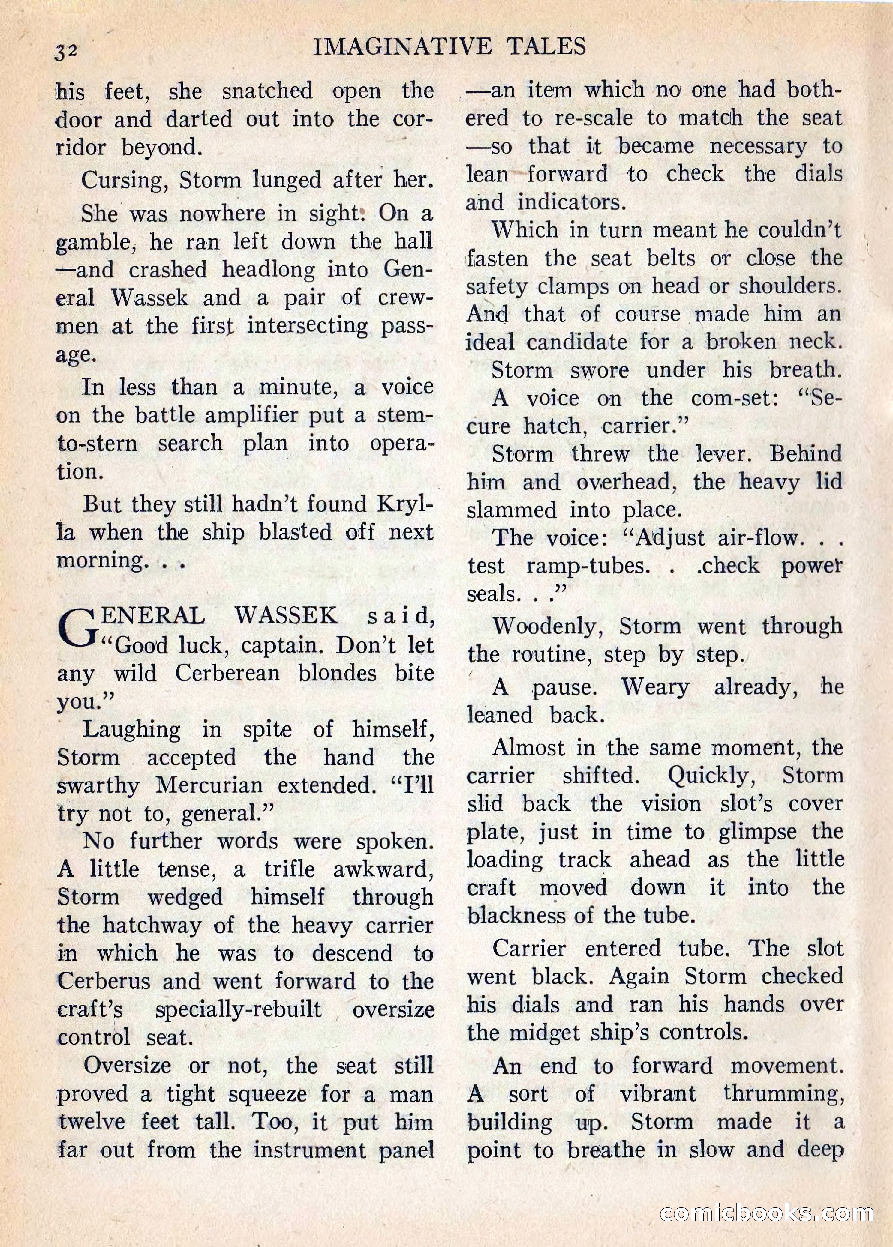 Imaginative Tales, Vol. 5, No. 3 — page 33 of 133