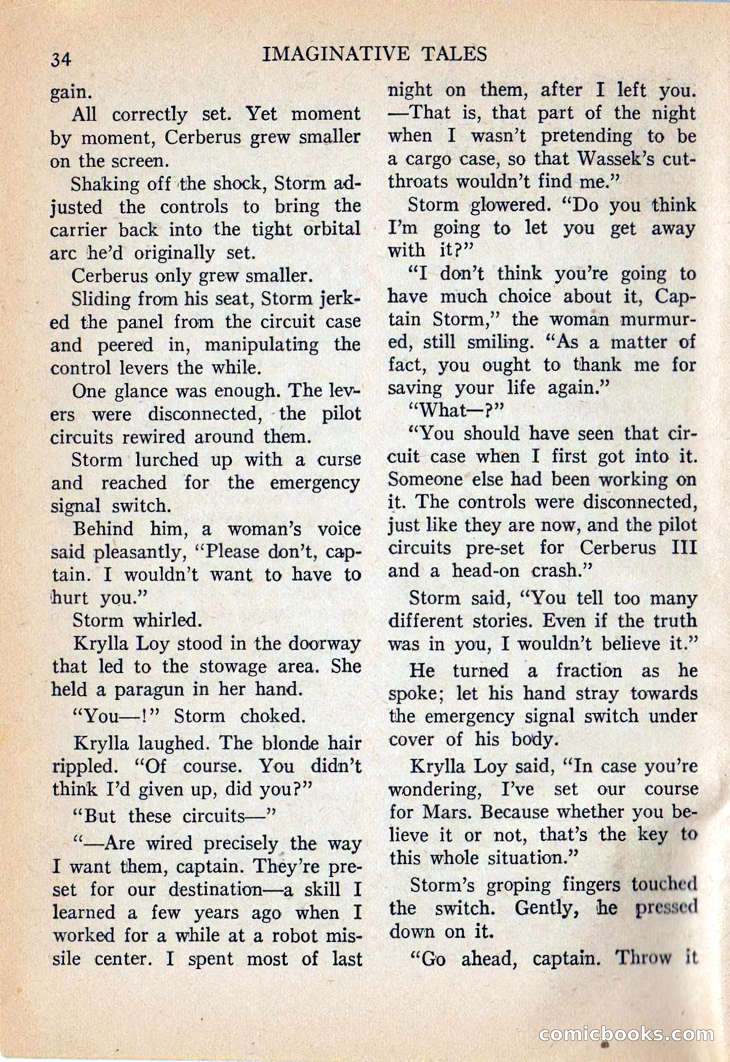Imaginative Tales, Vol. 5, No. 3 — page 35 of 133